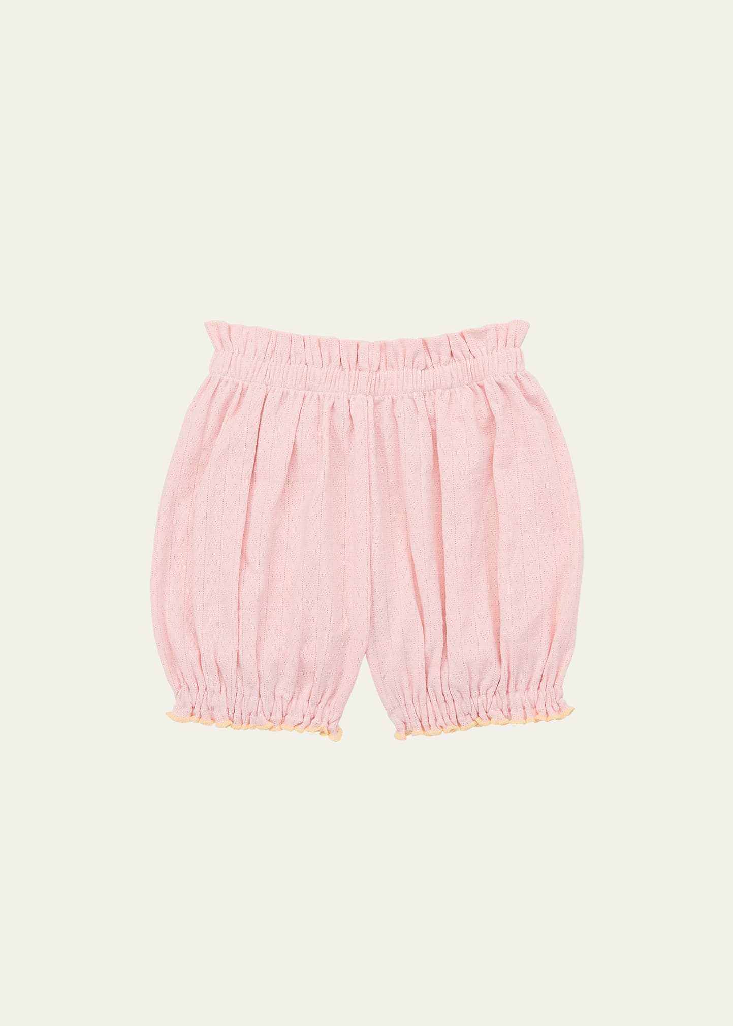 Misha And Puff Kids' Girl's Heart Knit Shorts In English Rose