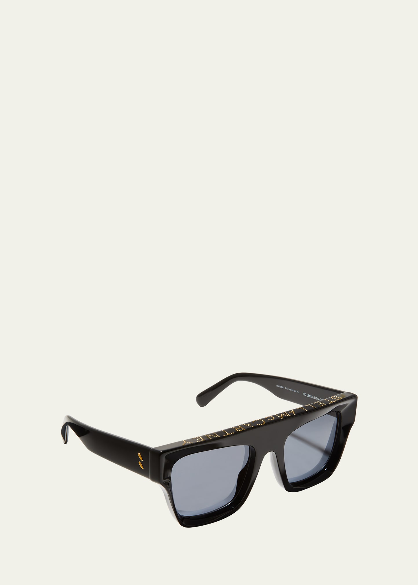 Square Bio-Acetate & Metal Sunglasses