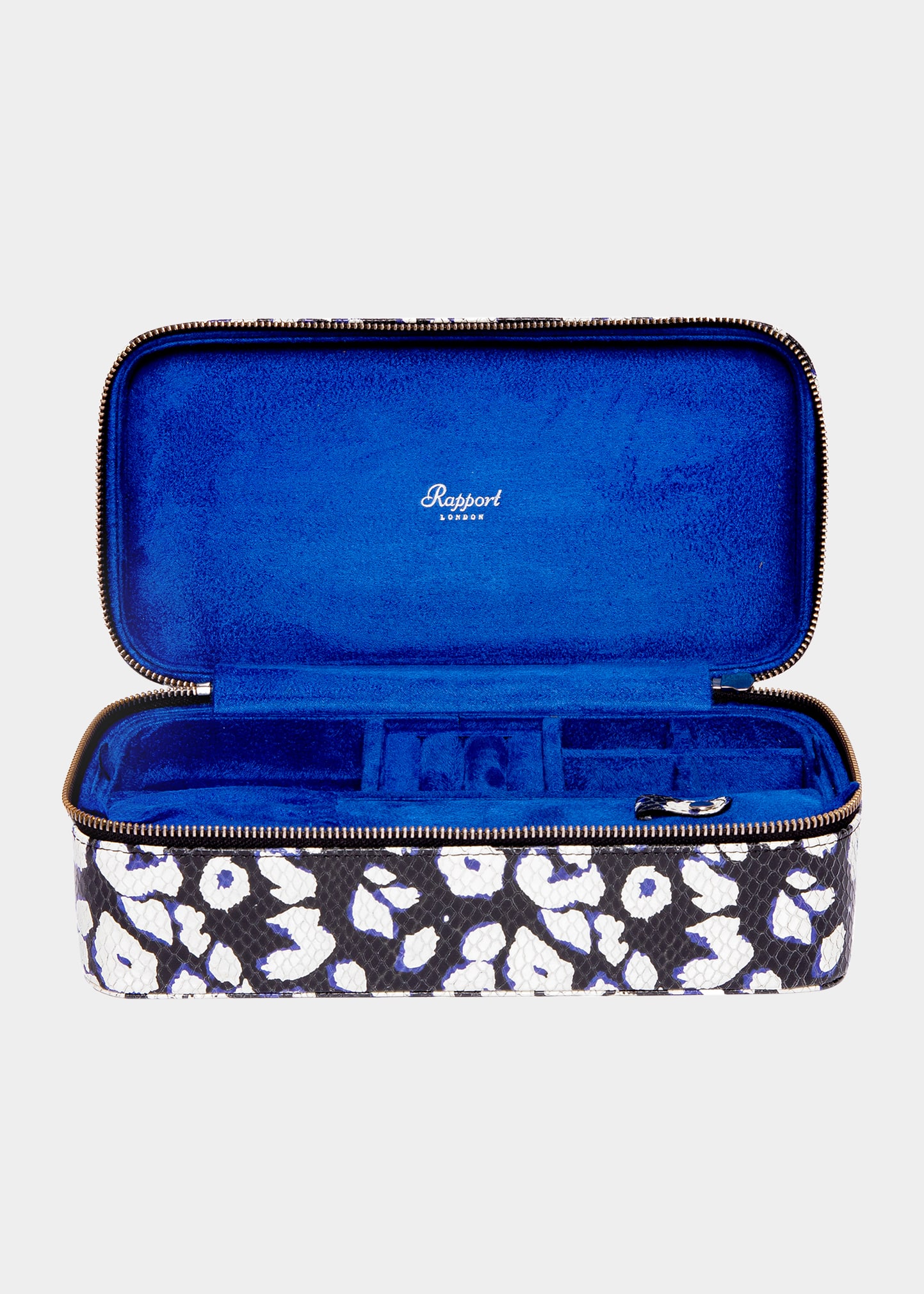 Rapport Sloane Jewelry Zip-up Case In Ocean