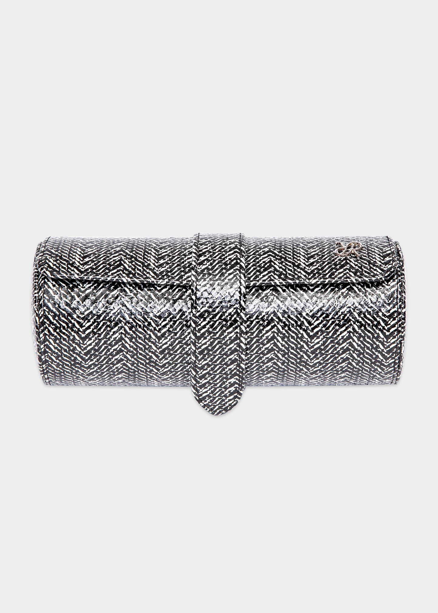 Rapport Marlow Three-watch Roll In Black