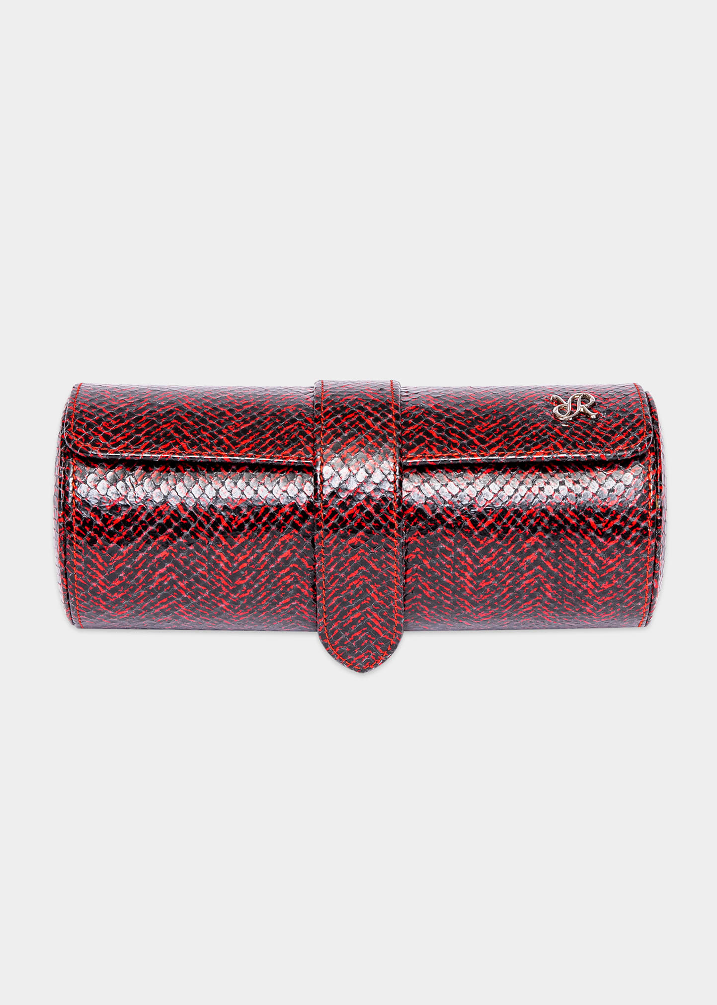 Rapport Marlow Three-watch Roll In Red