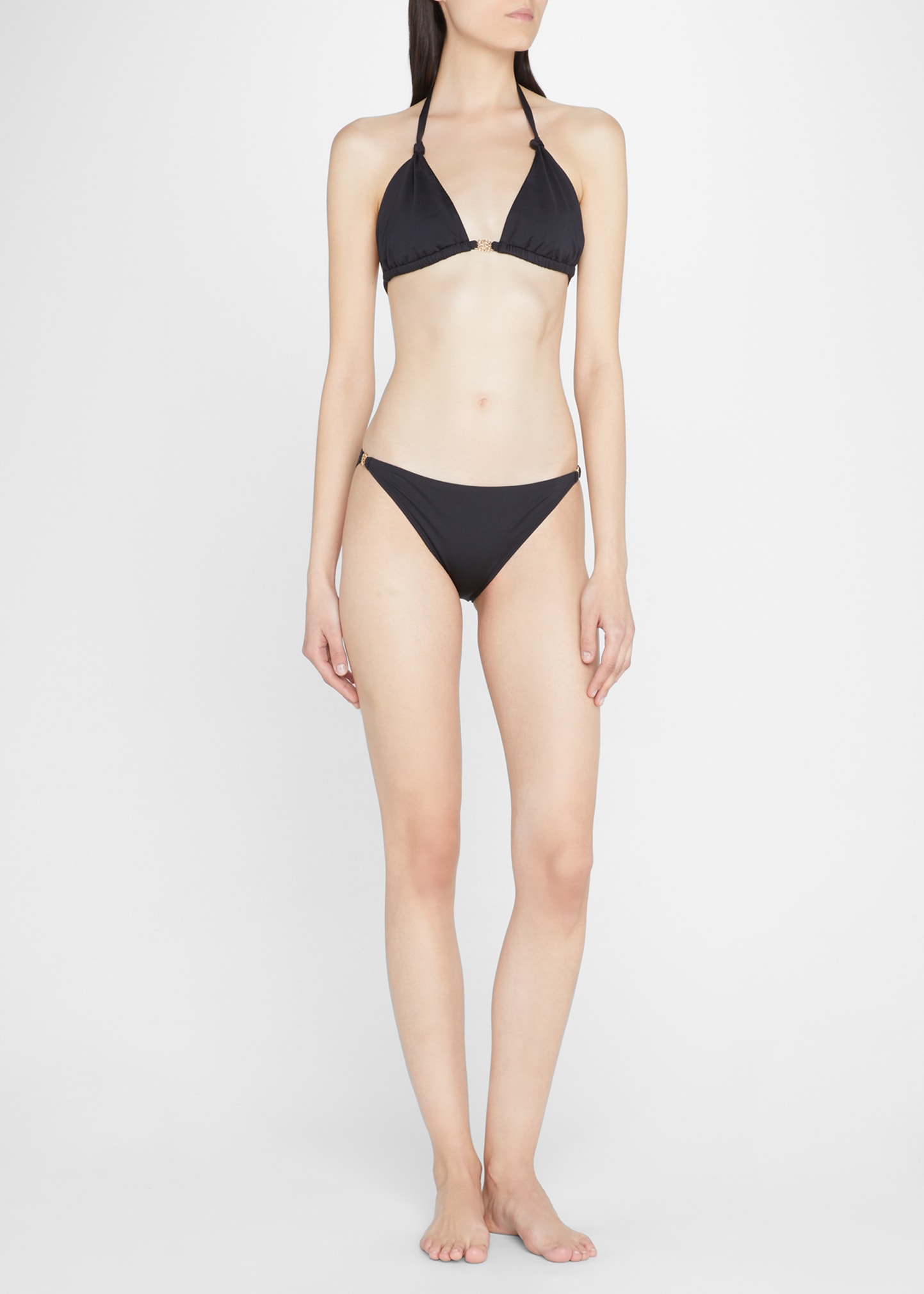 ビキニ Loewe Paula'S Ibiza Reggiseno Mare Triangolo LOEWE + Paula's Ibiza embellished printed triangle bikini