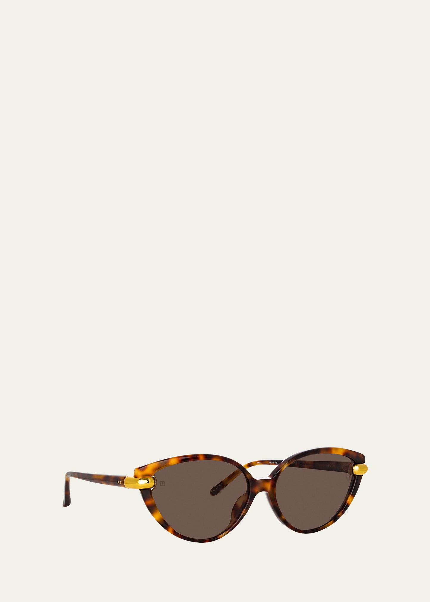 Palm Acetate & Nylon Cat-Eye Sunglasses