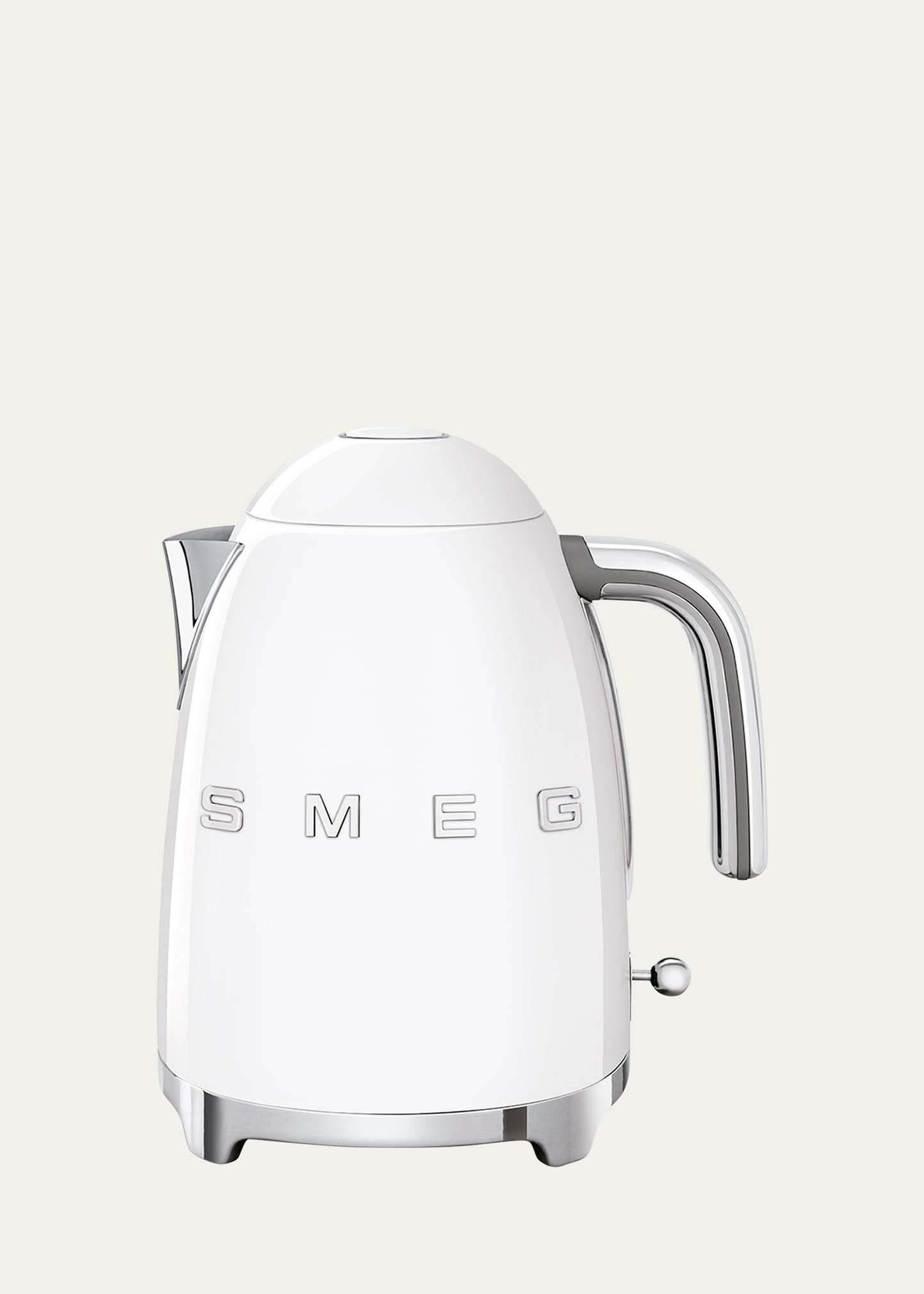 Smeg Retro Electric Kettle, Polished White