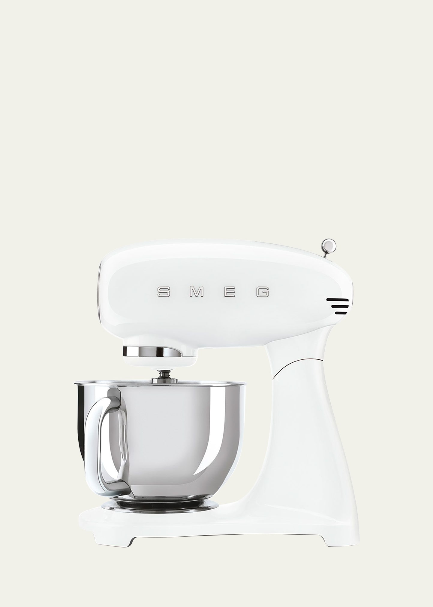 Shop Smeg Retro Stand Mixer, White In White 11