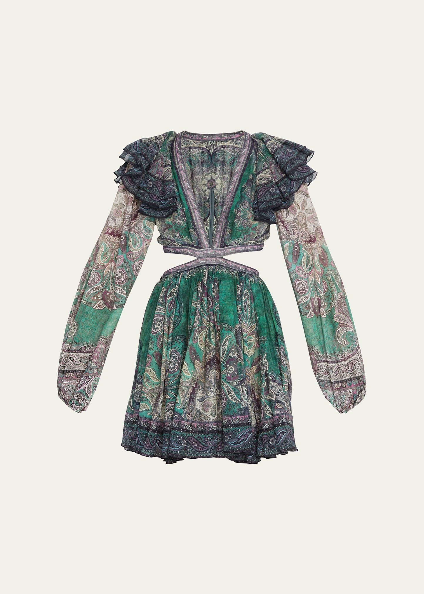 zimmermann long sleeve dress