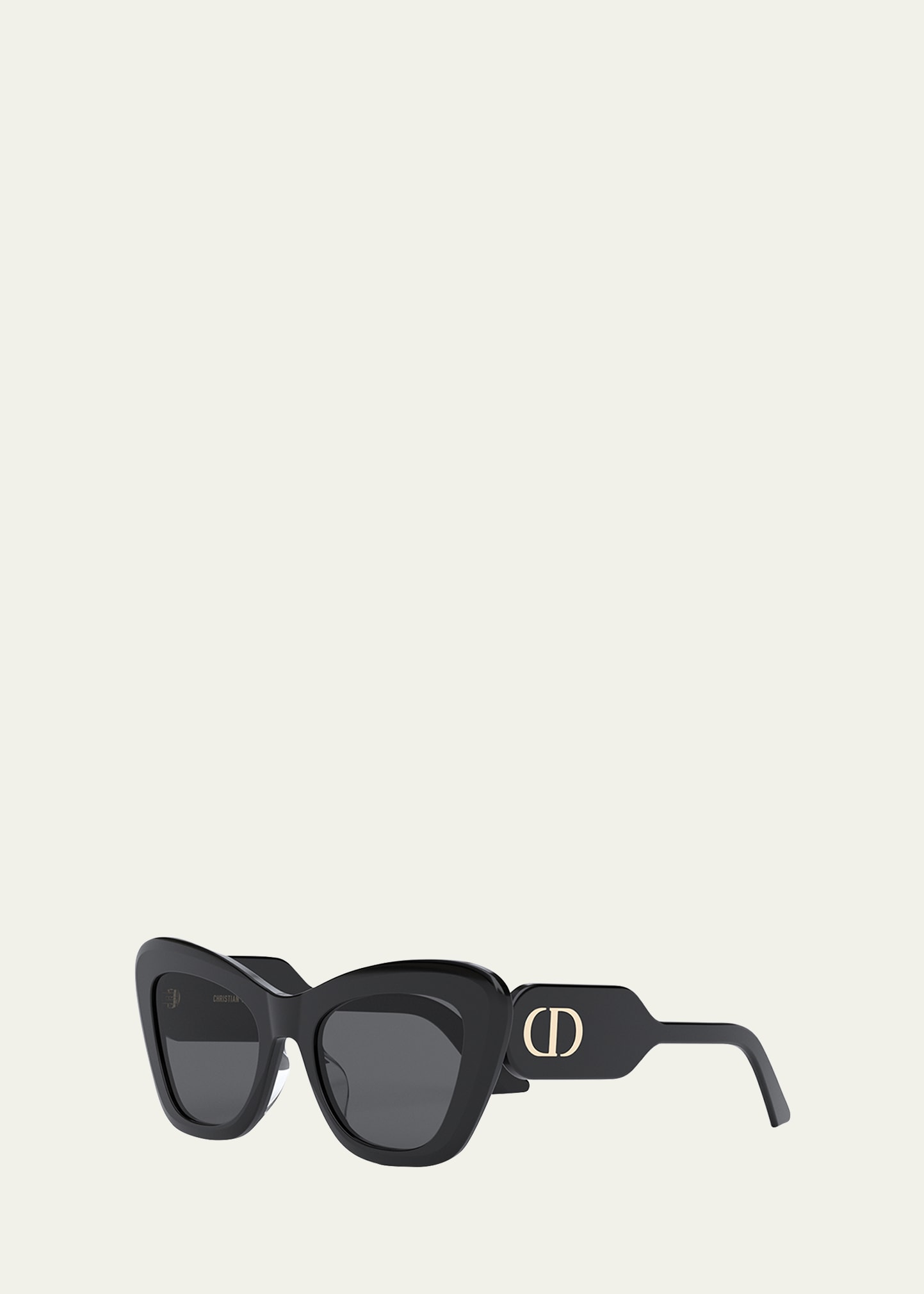 Dior Logo Acetate Butterfly Sunglasses