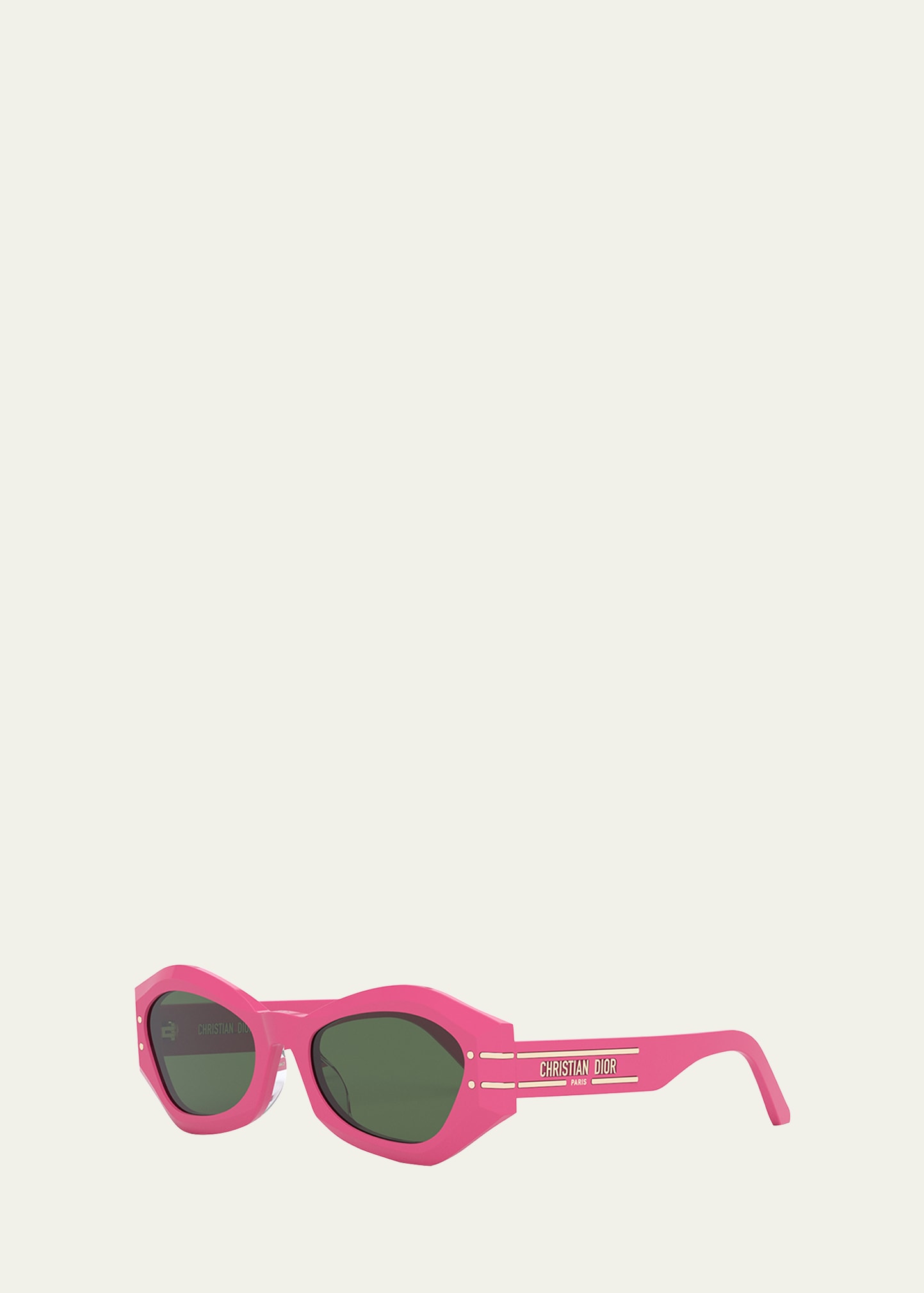 Dior Signature B1u 55mm Butterfly Sunglasses In Shiny Pink