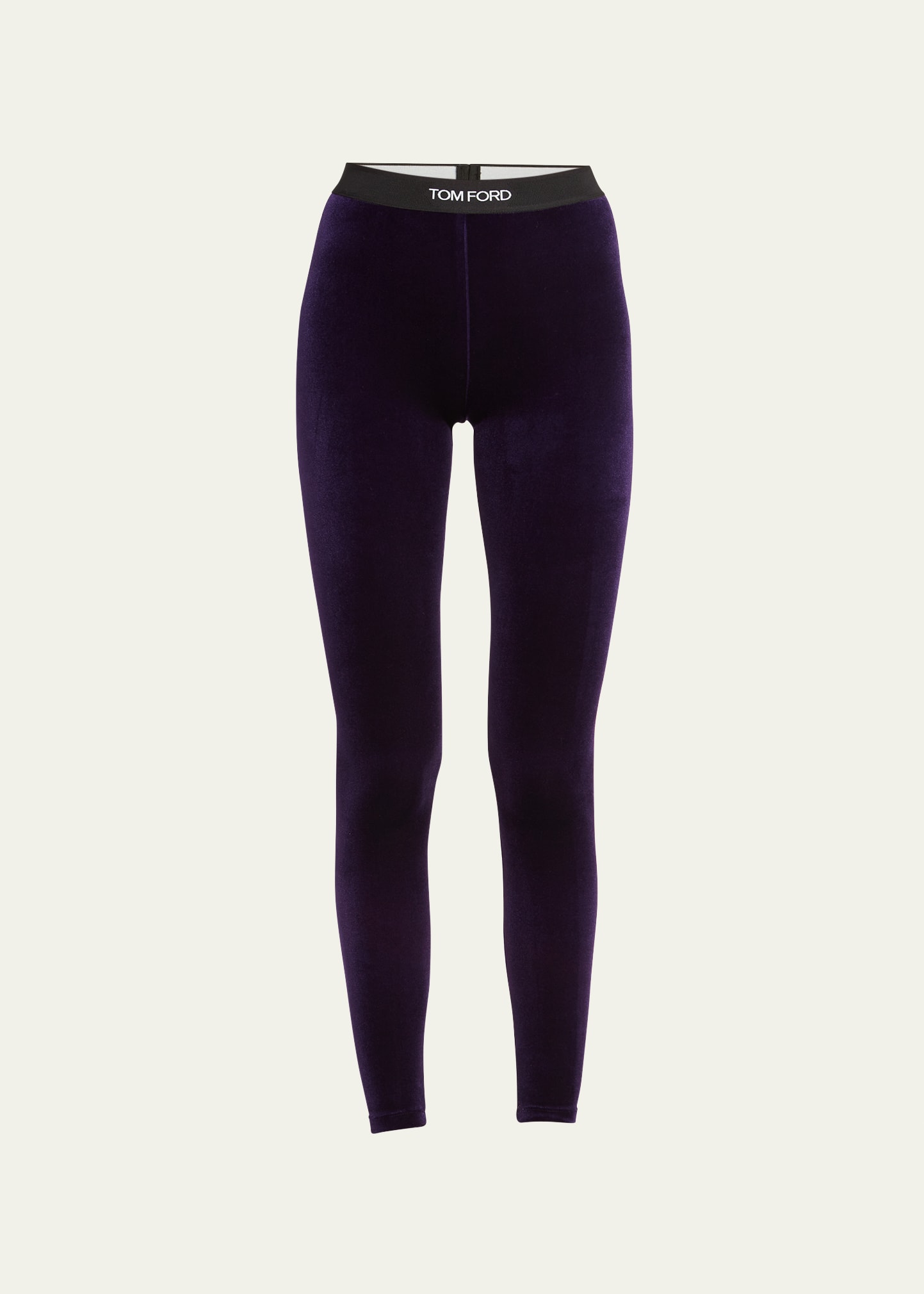 Tom Ford Logo Waist leggings - Women's - Polyamide/elastane in Black