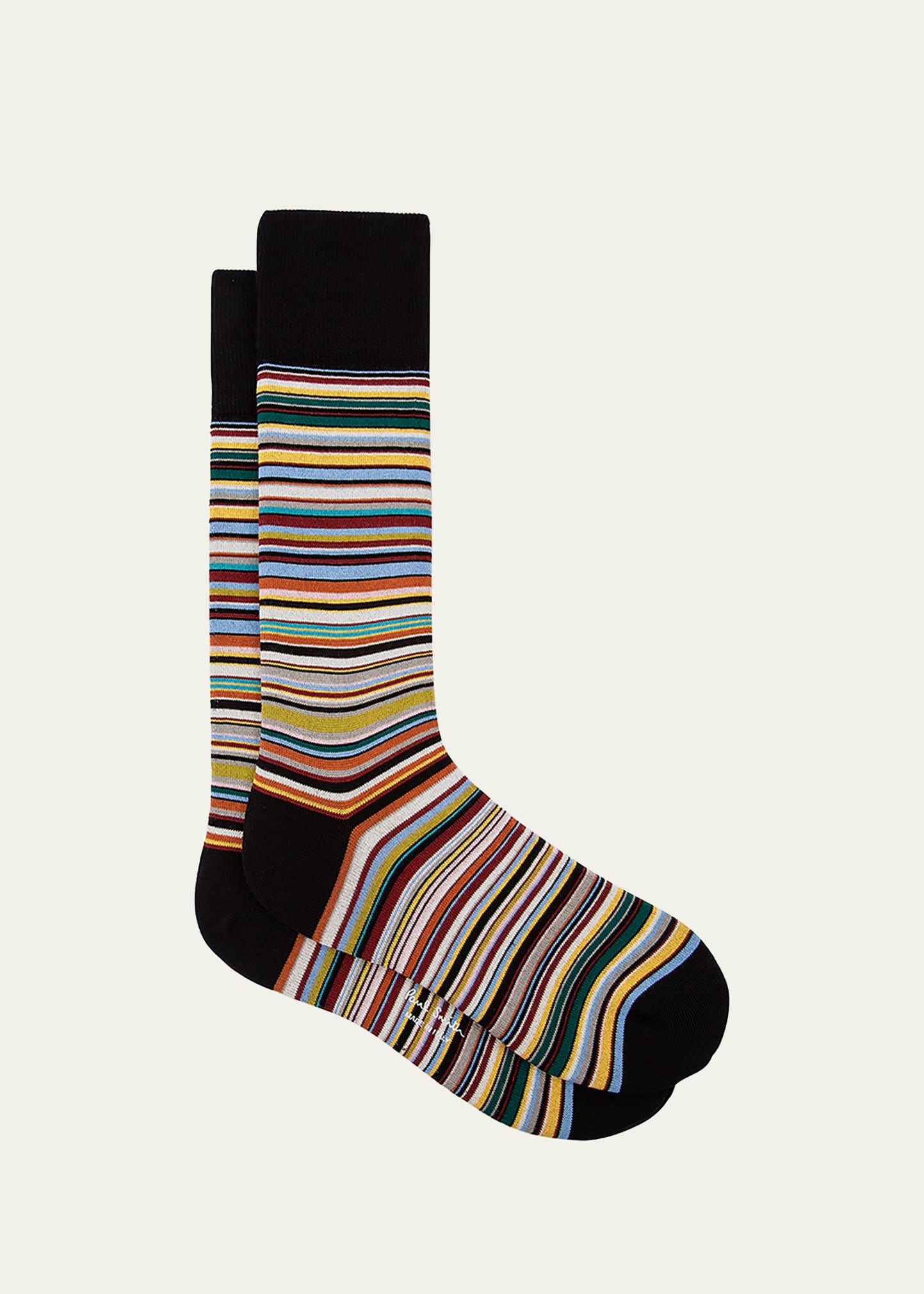 Paul Smith Signature Stripe Socks In Multi