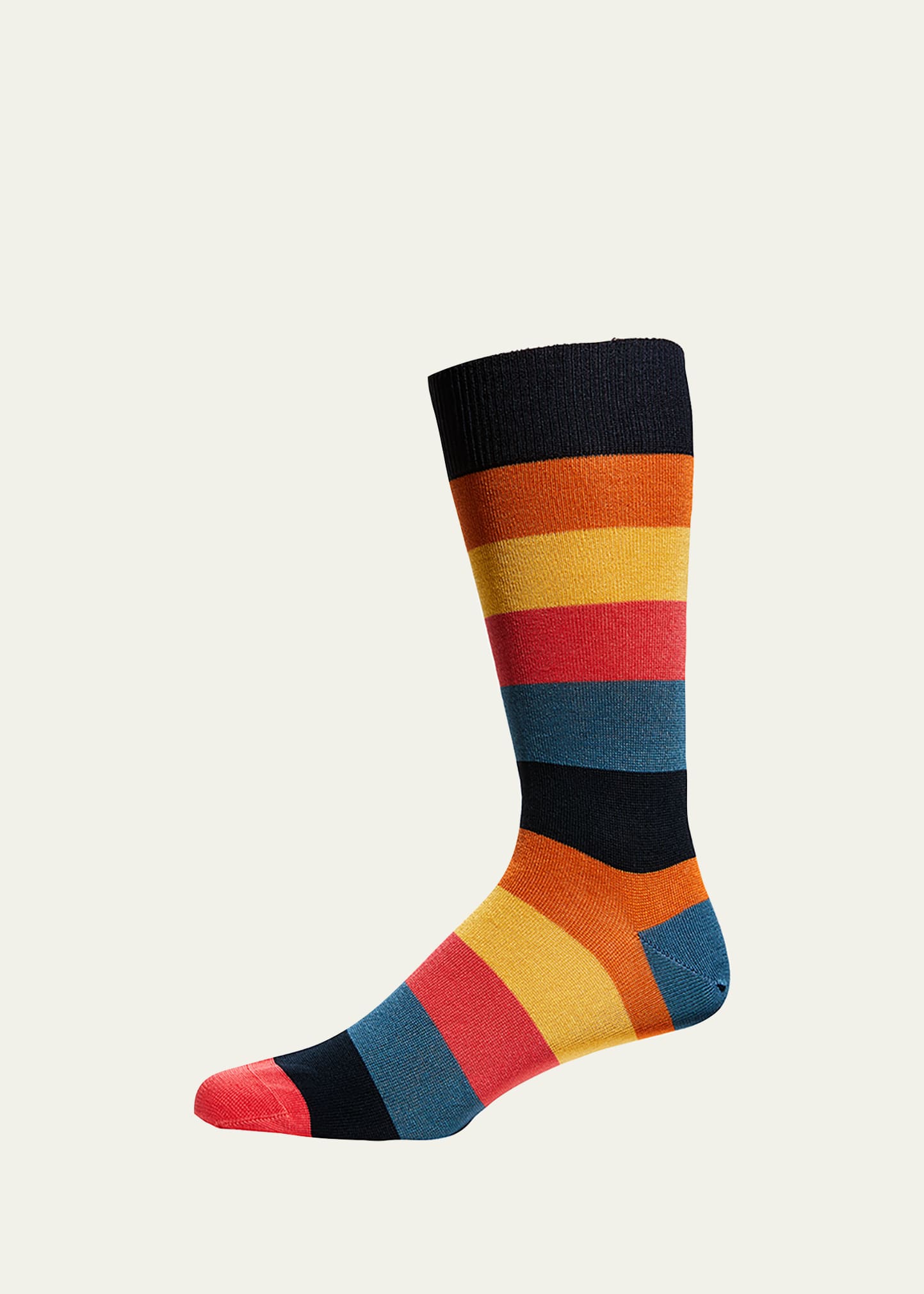 Paul Smith Sunny Stripe Sock In Multicolor