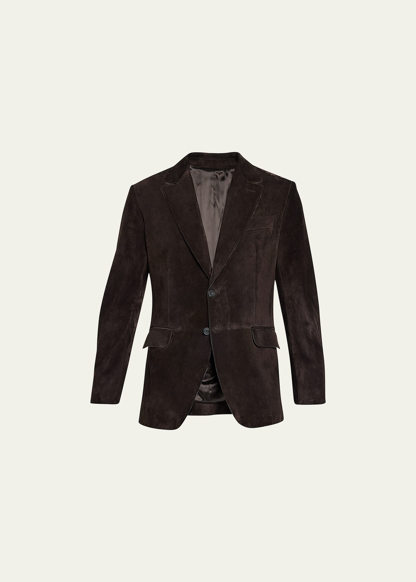Berluti Men's Nubuck Leather Blazer