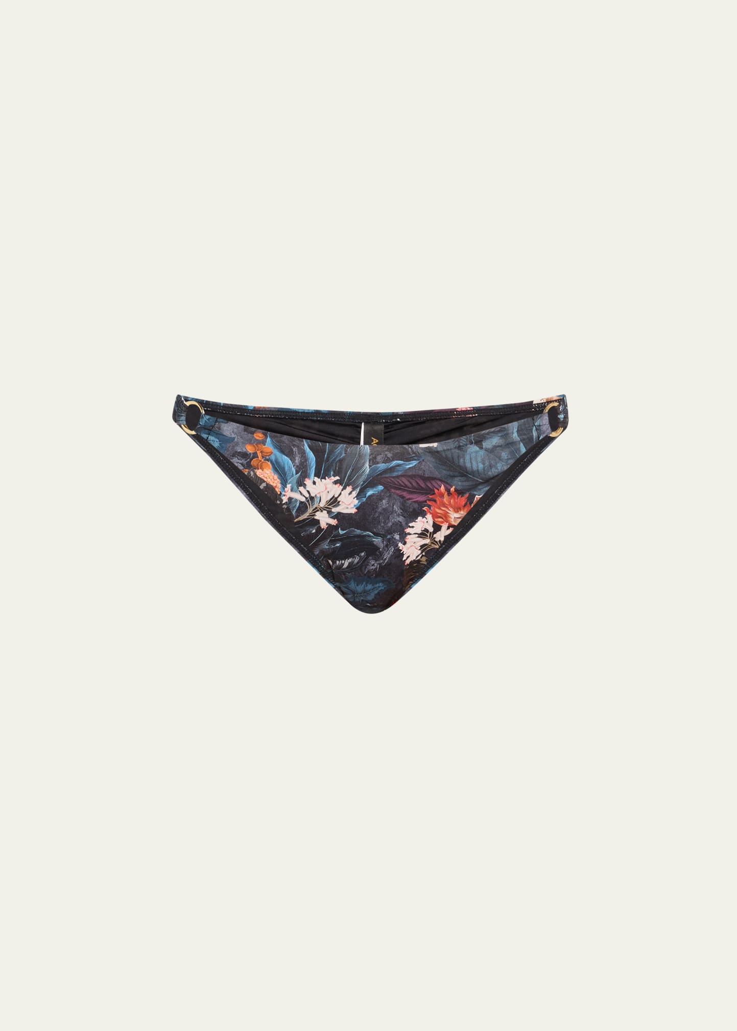 Alexis Floral O-Ring Hipster Bikini Bottoms