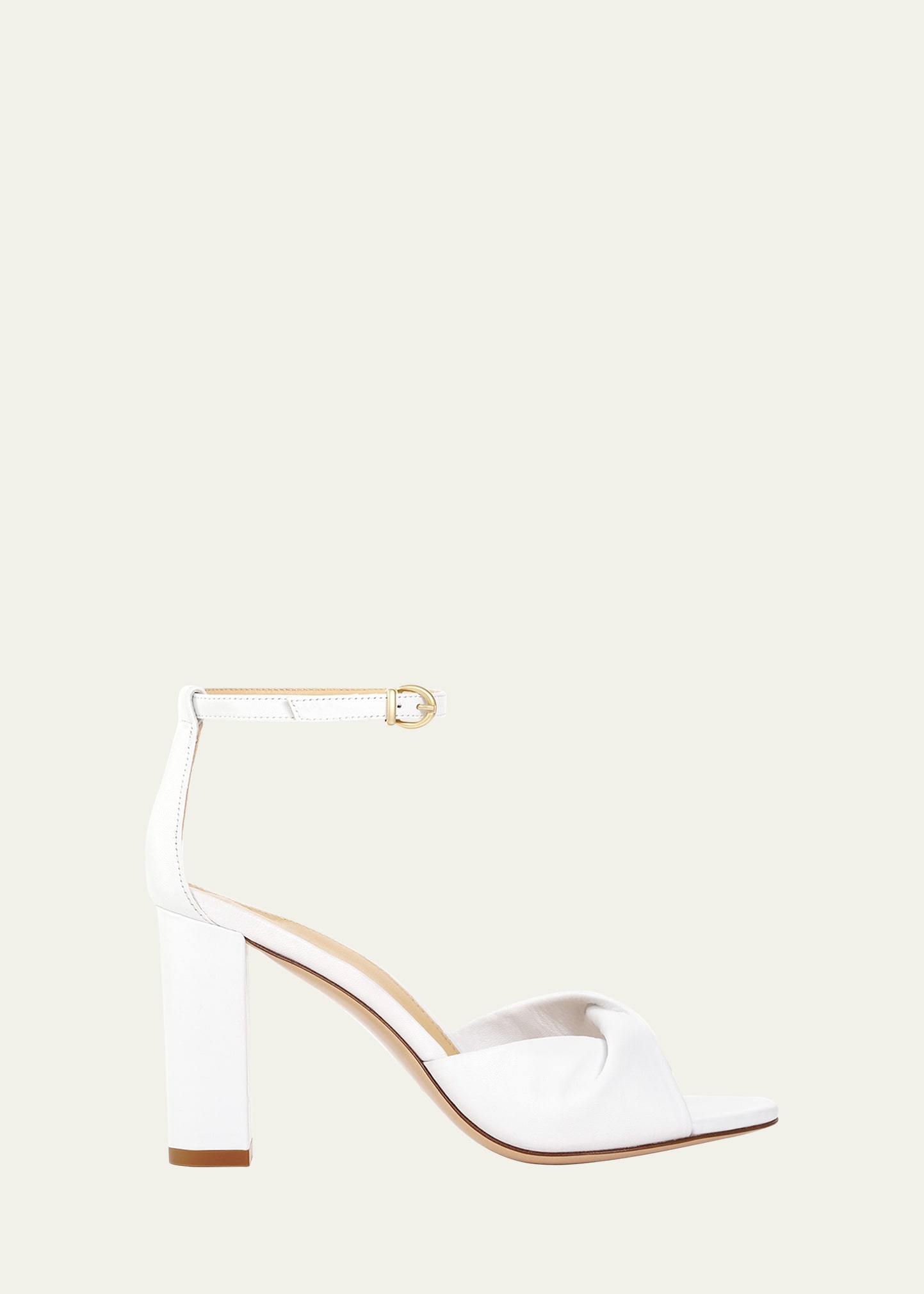 Marion Parke Carrie Twisted Napa Ankle-Strap Sandals