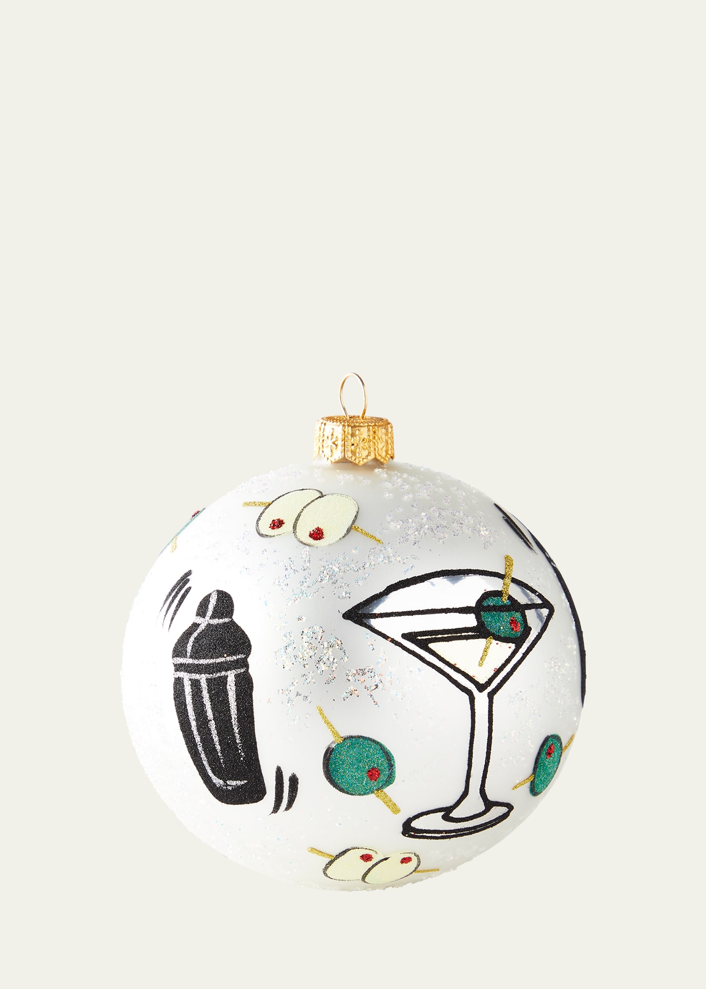 Shaken Not Stirred Christmas Ornament