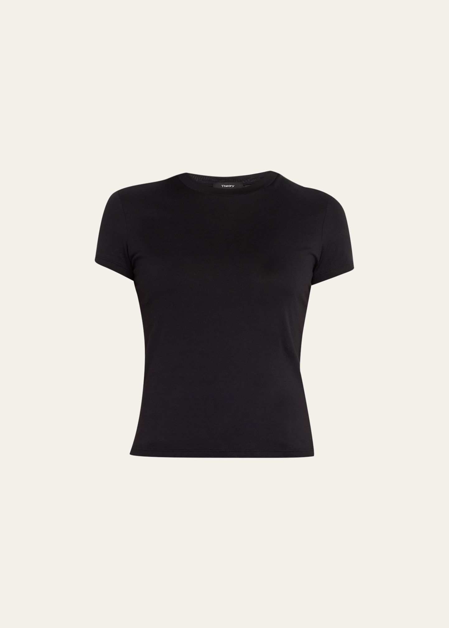 Theory Tiny Tee In Black