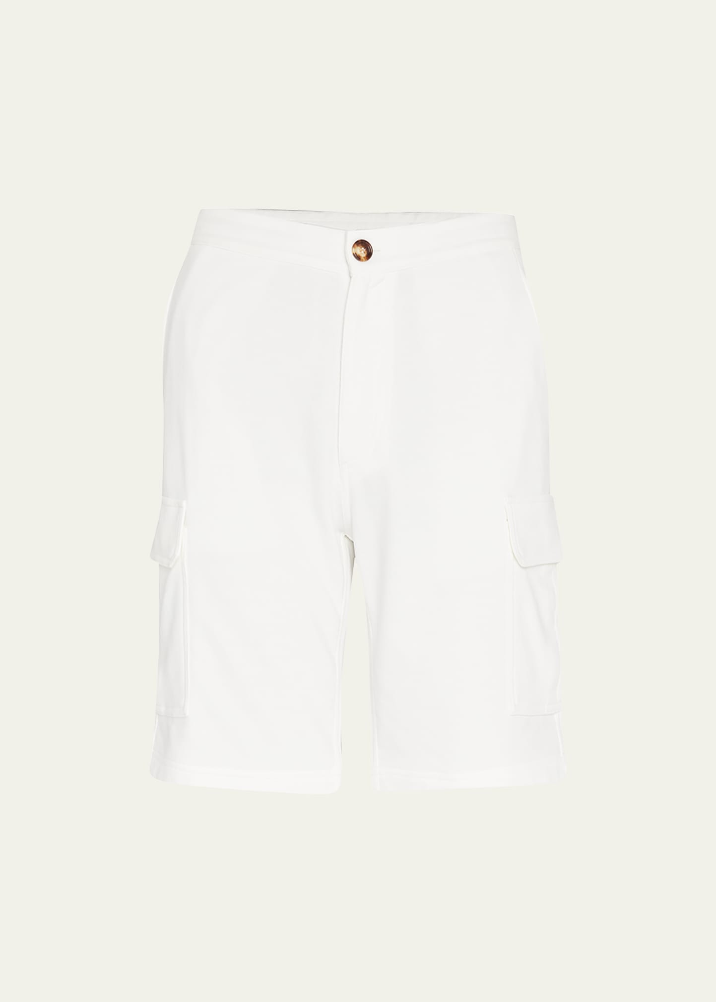 Brunello Cucinelli Cotton Bermuda Shorts Bermuda And Short White In Off White
