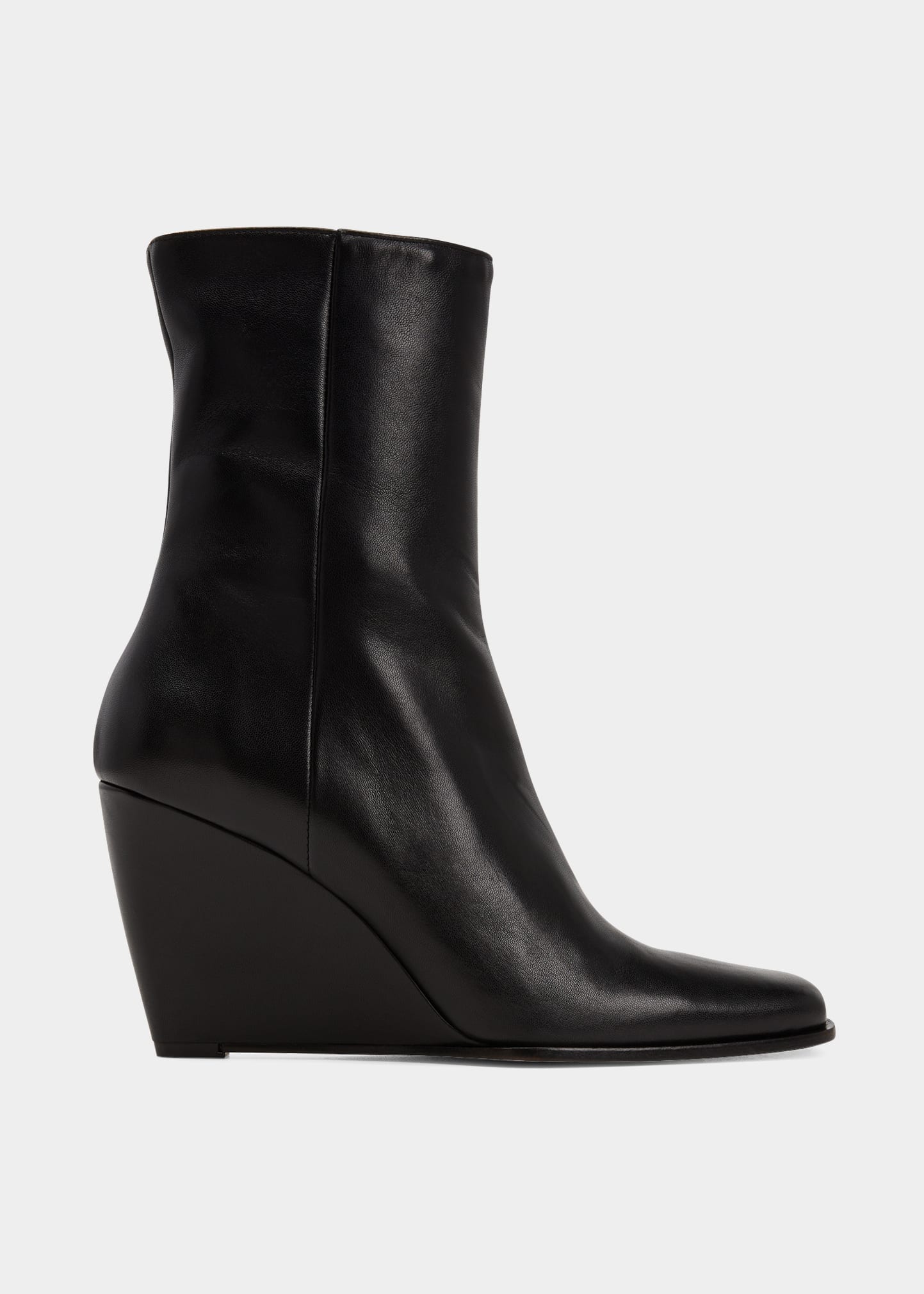 Wandler Square-toe 90mm Ankle Boots In Black