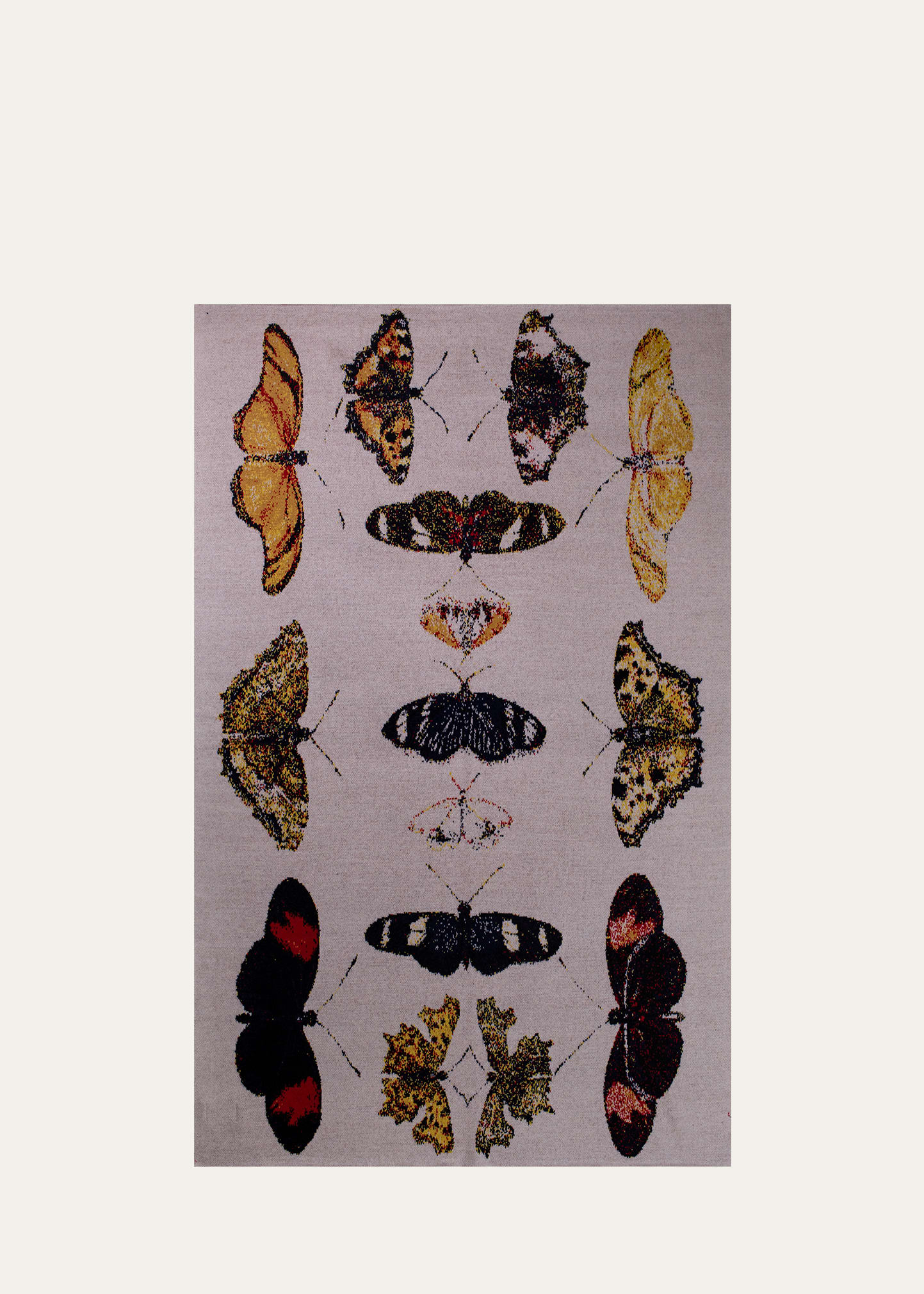 Papillon Throw Blanket, 51" x 71"