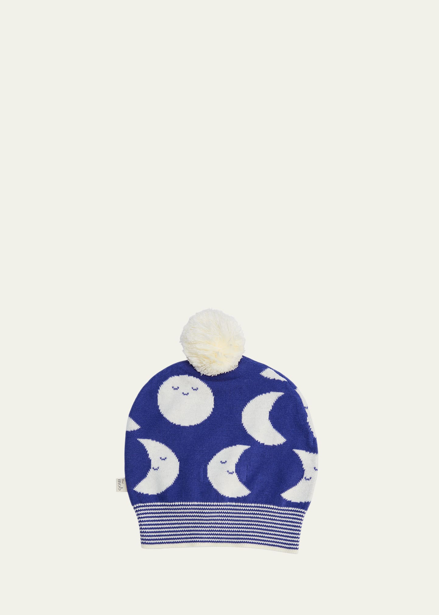 bonniemob Girl's Moon Knit Hat