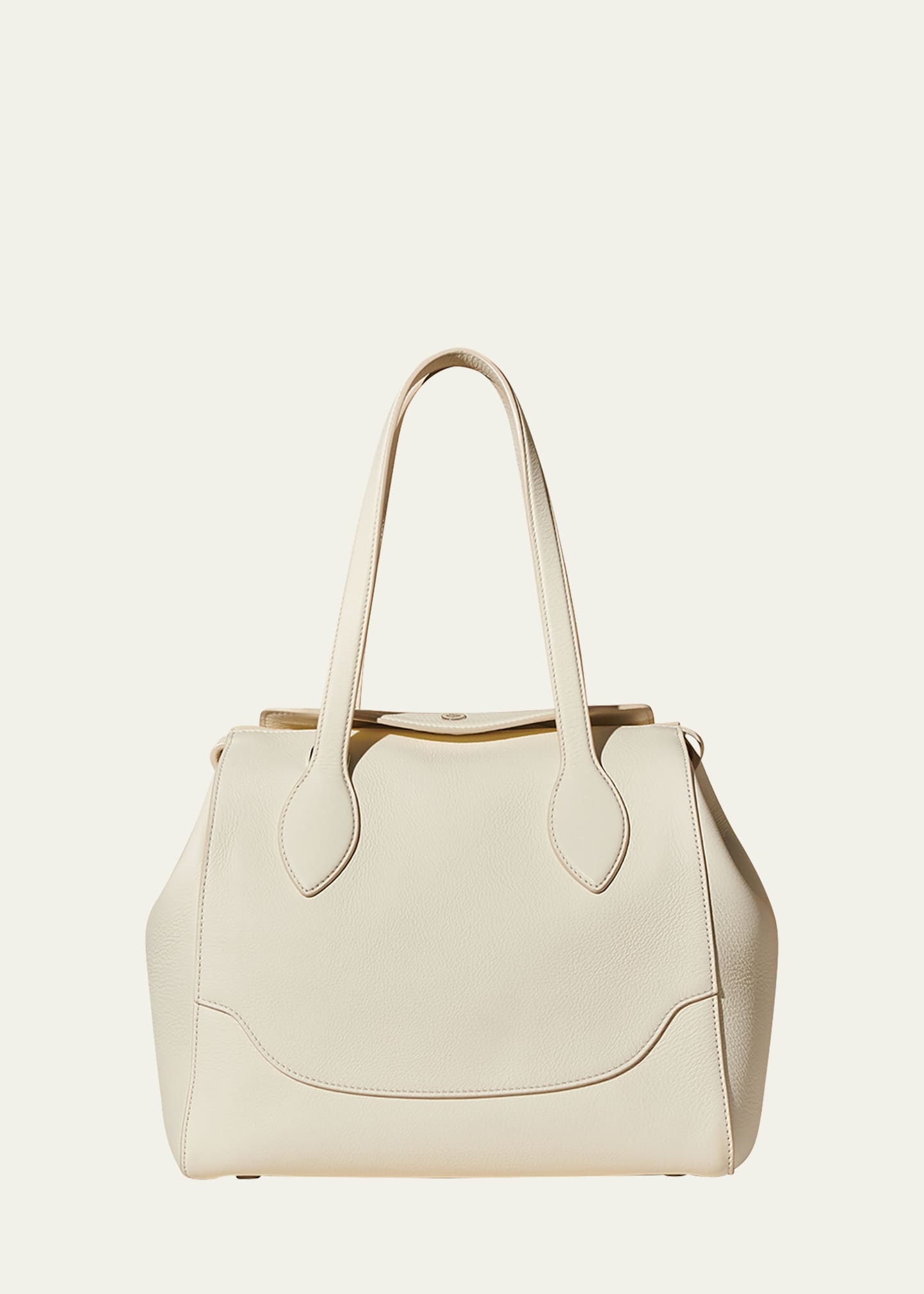 Loro Piana Sesia Summer Shopper Leather Bag