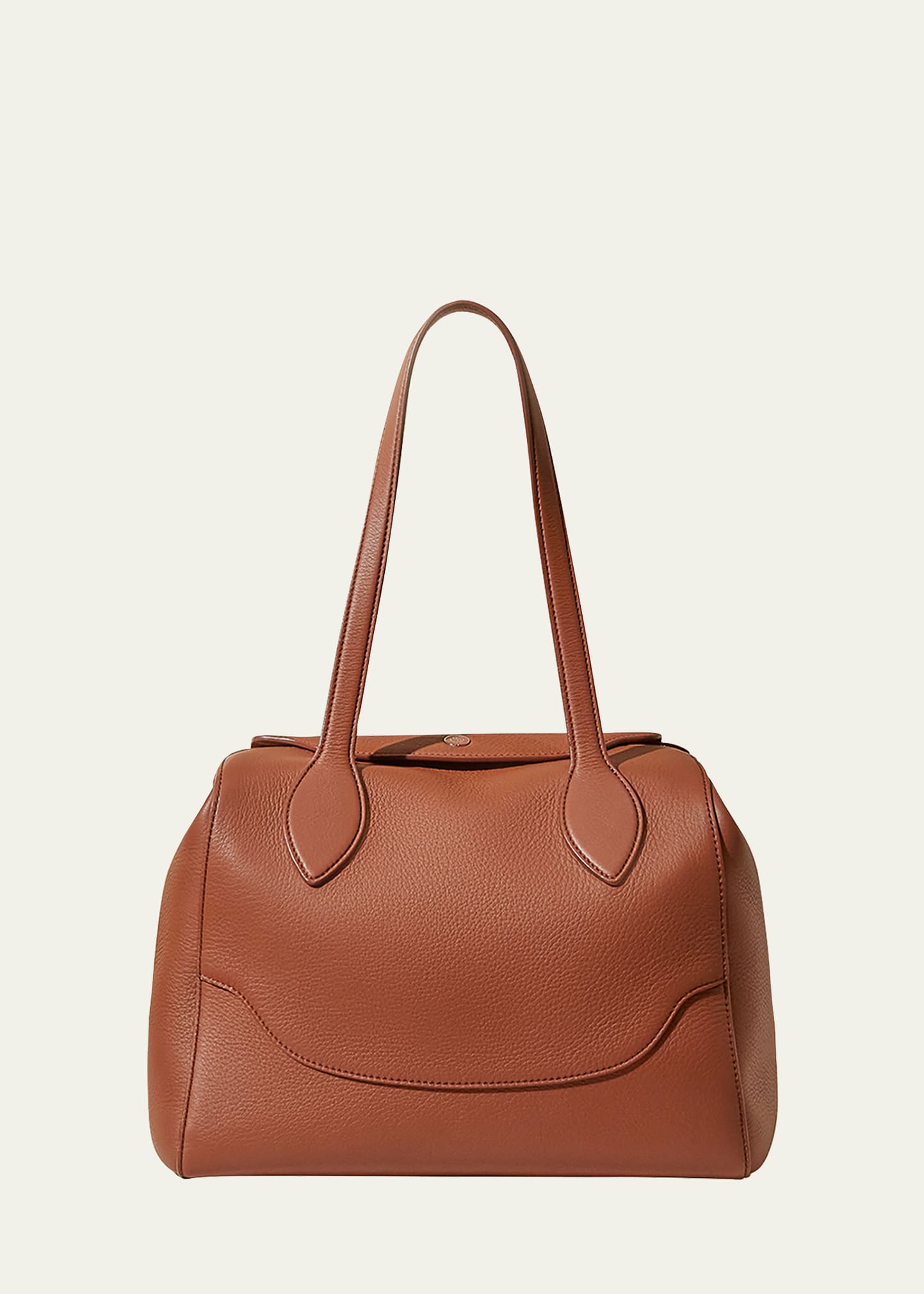 Sesia Happy Day Leather Tote Bag