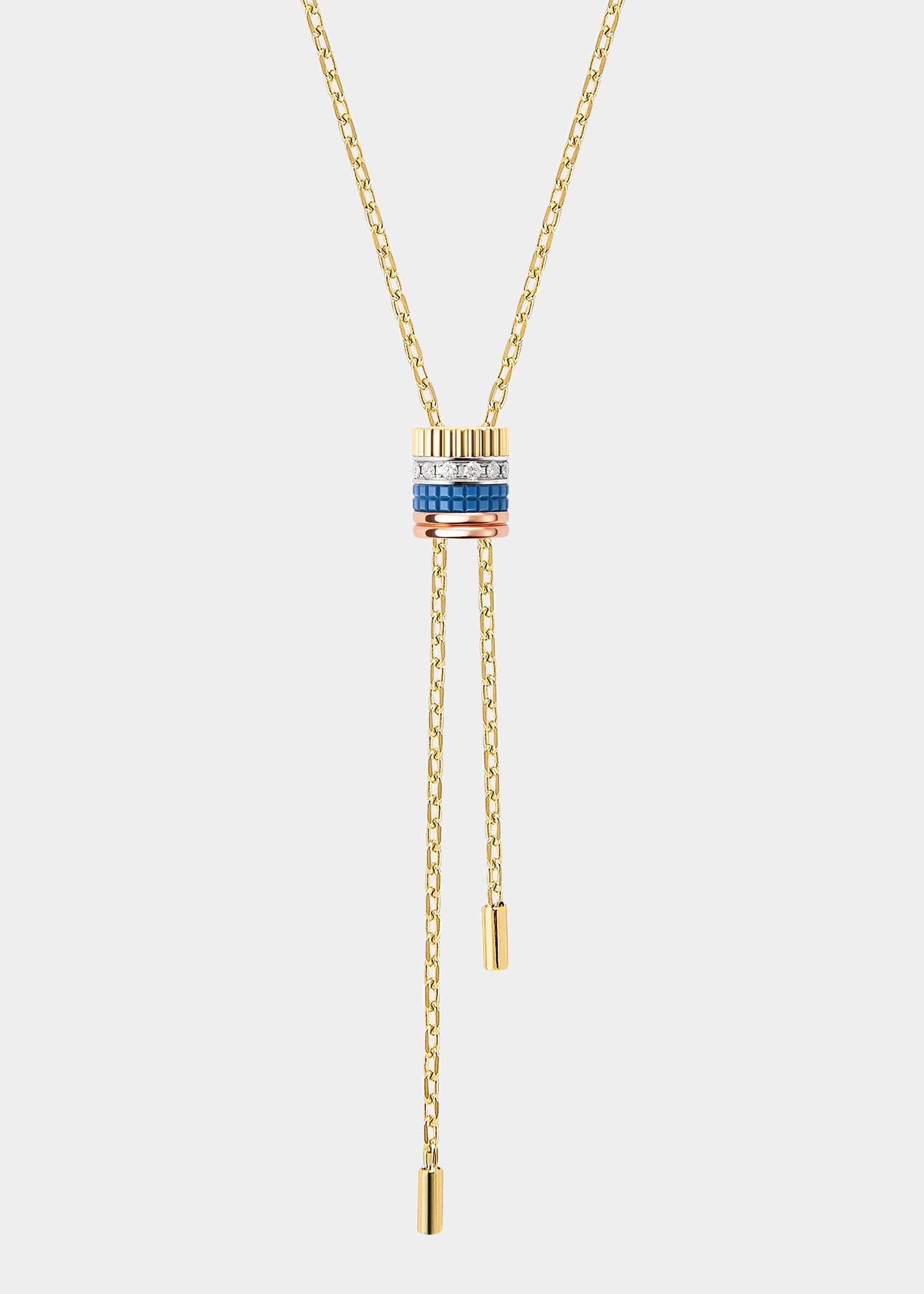 Boucheron Quatre Blue Edition Tie Necklace, Large Model