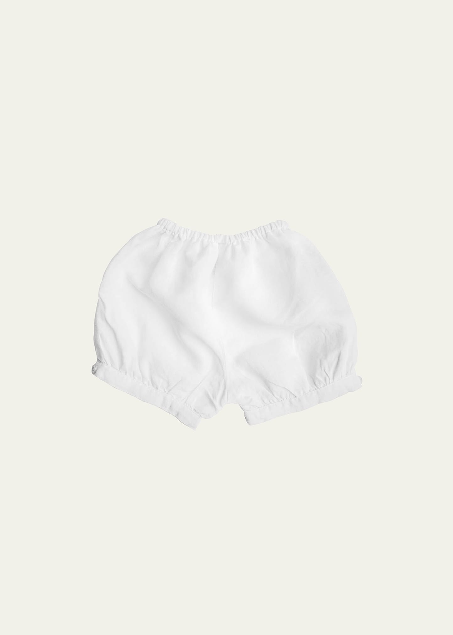 Louelle Kids' Boy's Harbor Island Stripe Shorts In White 1