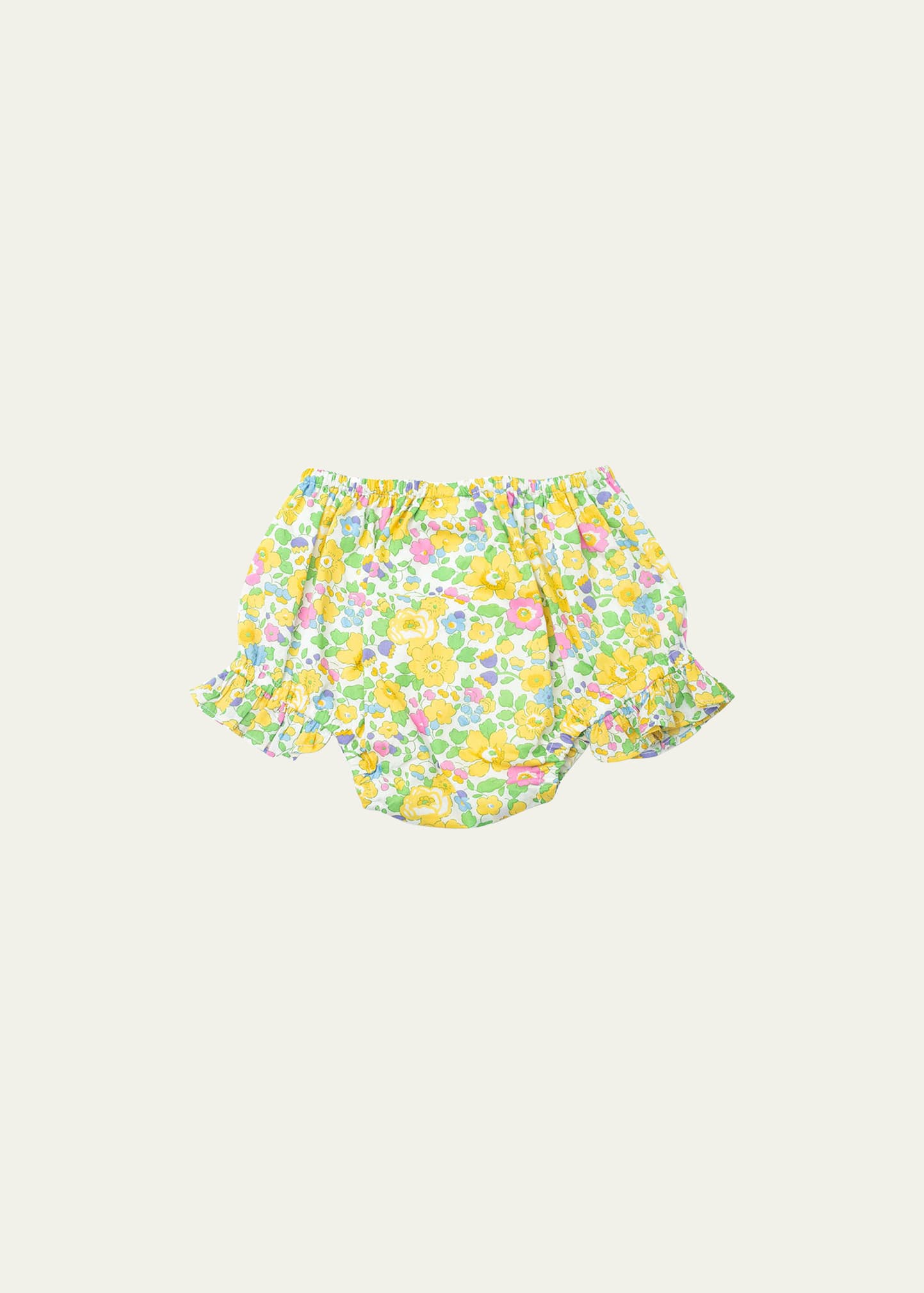 Shop Louelle Girl's Floral-print Bloomers In Liberty#1 Betsy Y