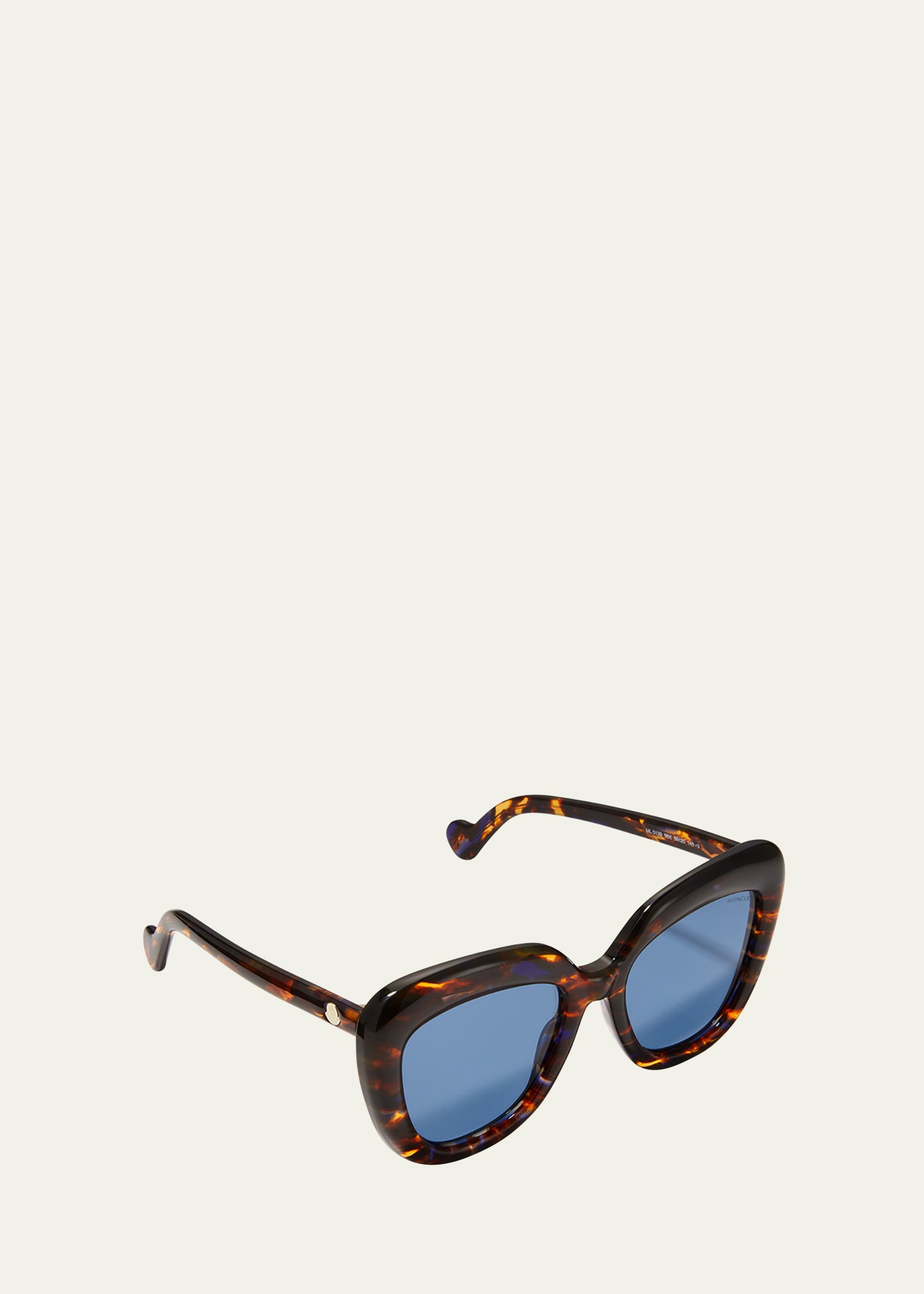 Thick Acetate & Polycarbonate Cat-Eye Sunglasses