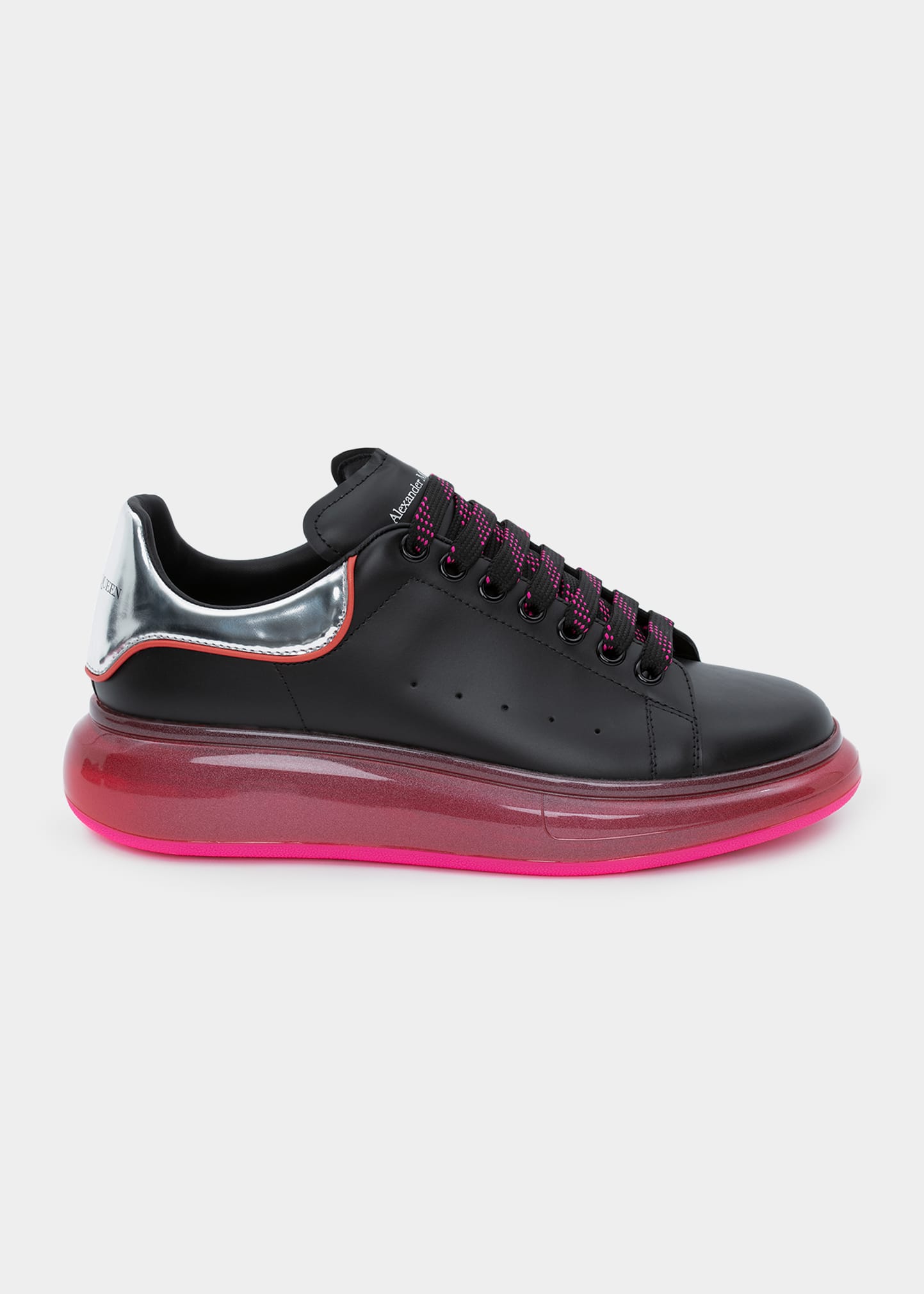alexander mcqueen shoes black and red