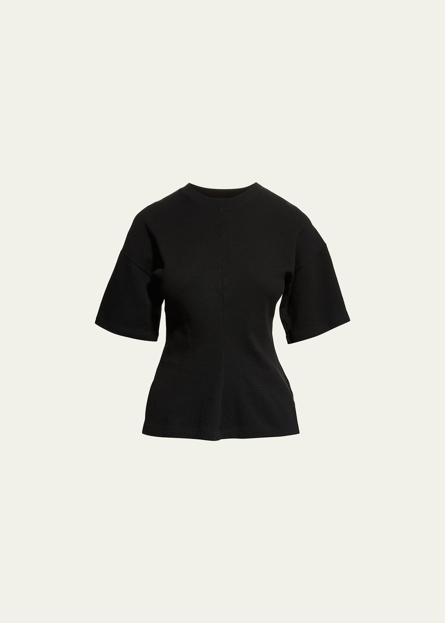 Shop Proenza Schouler Eco Cotton T-shirt In Black
