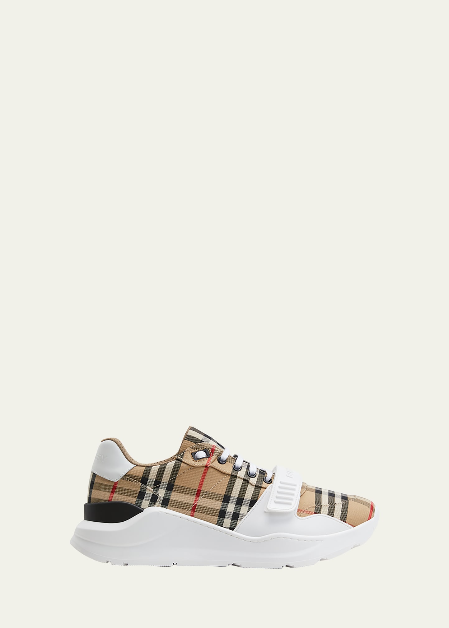 Men's Vintage Check Canvas Low-Top Sneakers