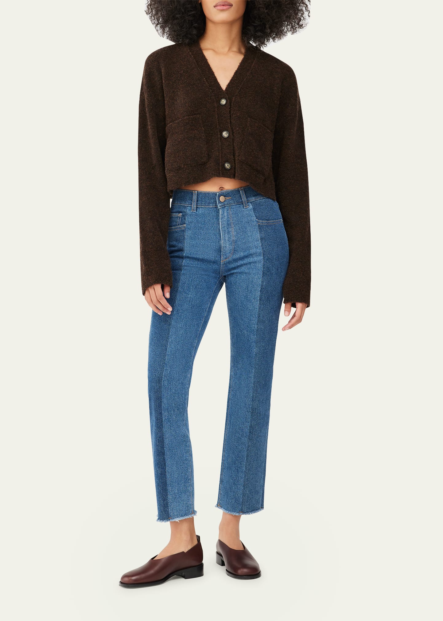DL Patti Straight High-Rise Vintage Ankle Jeans