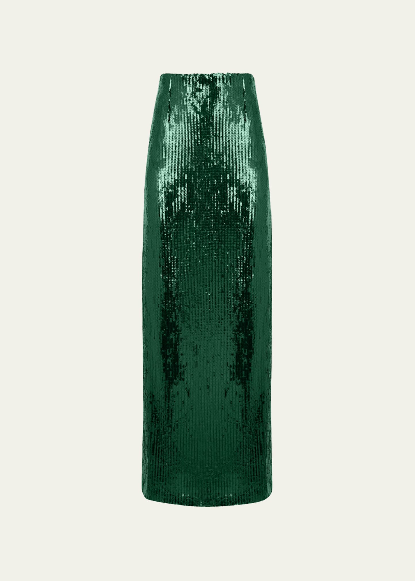 Galvan Beating Heart Sequin-embellished Skirt In 349 Evergreen