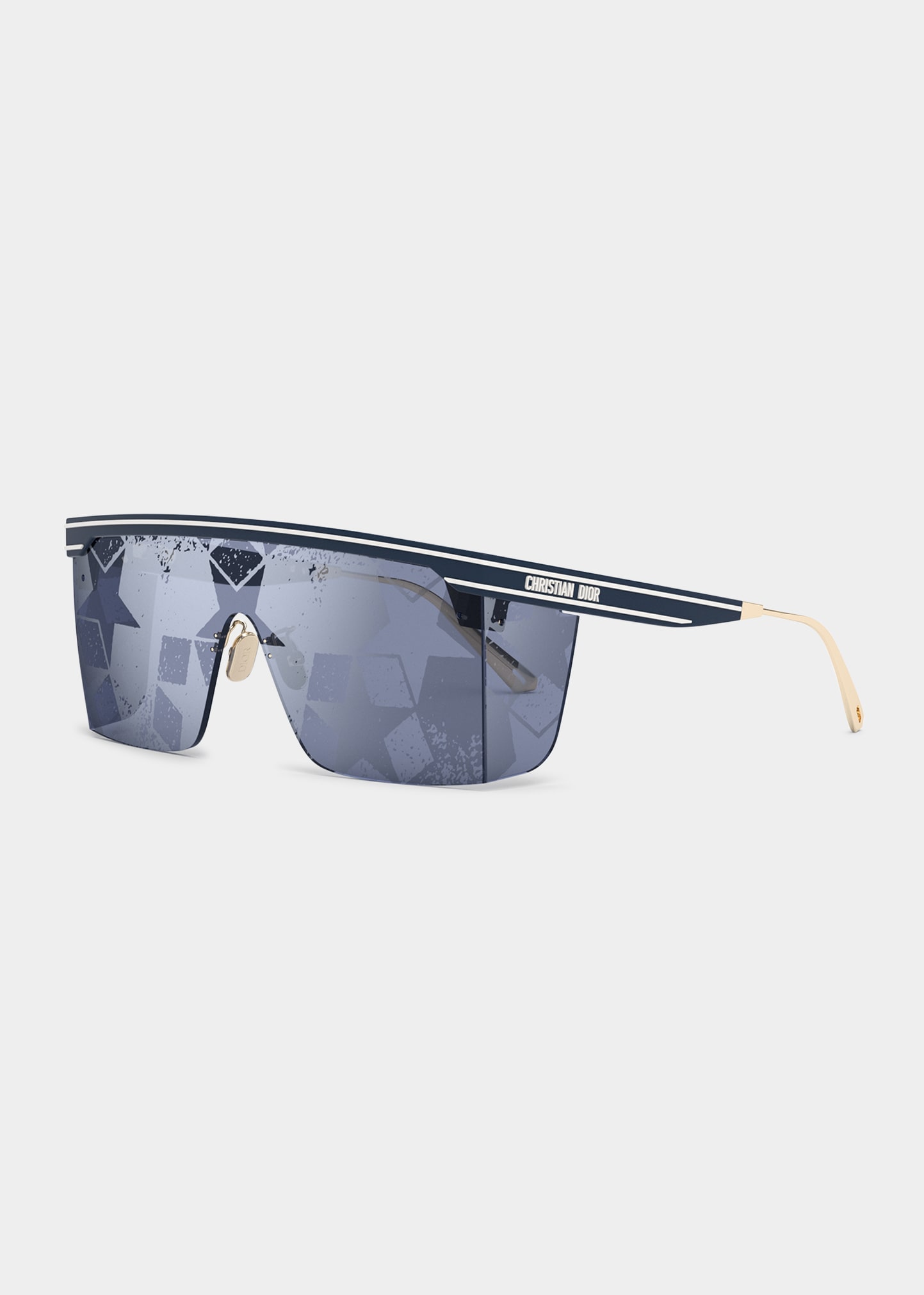 Star Acetate Shield Sunglasses