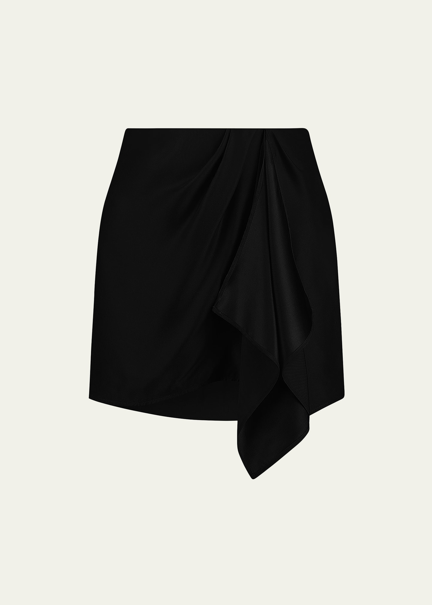 Gauge 81 Anjo Silk Draped Mini Skirt