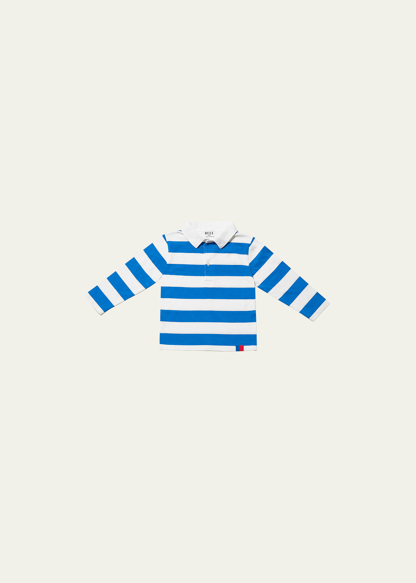 Kule Kid's Rugby Stripe Long Sleeve Shirt, Size 4-8