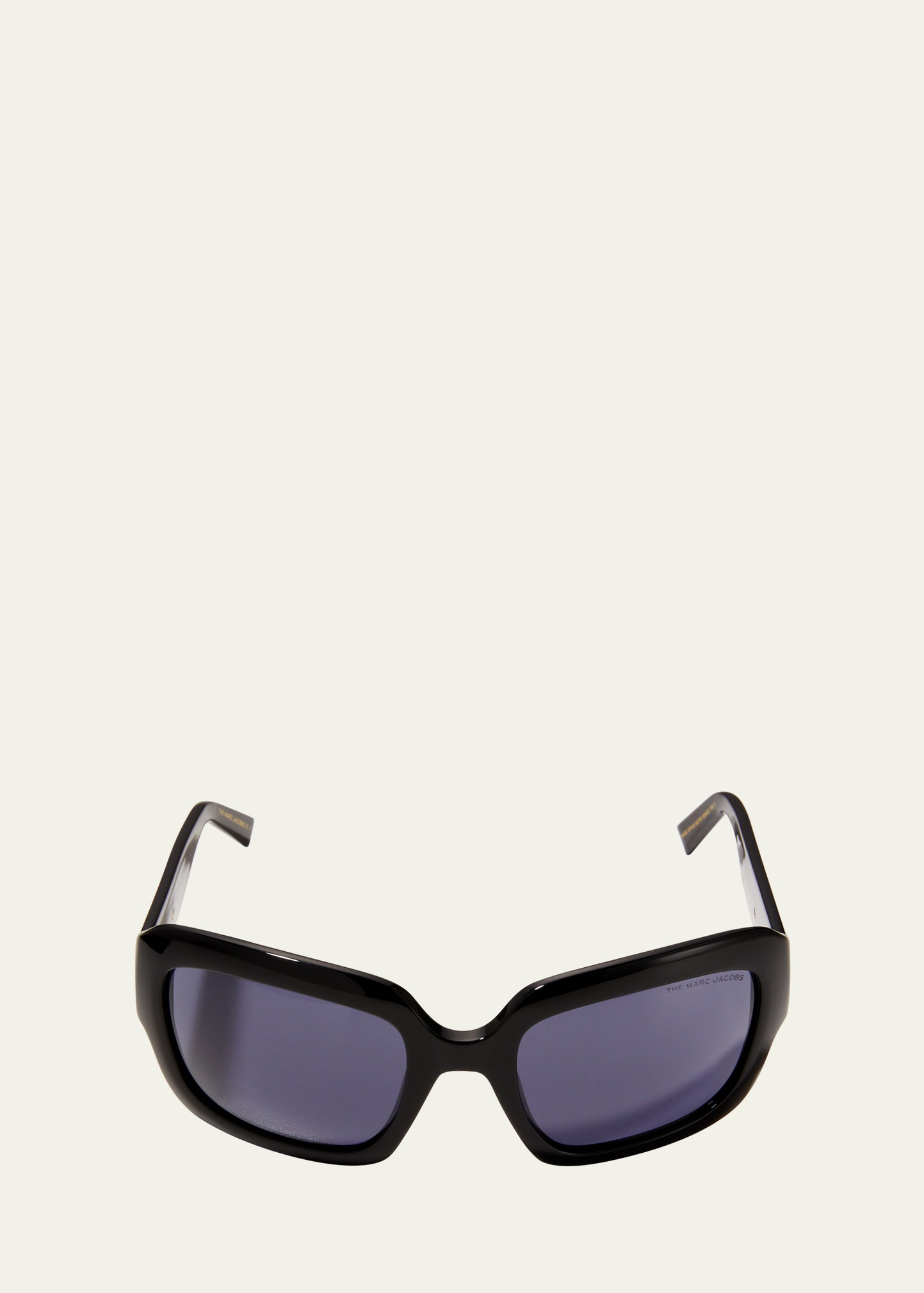 Marc Jacobs 59mm Rectangle Sunglasses In Black