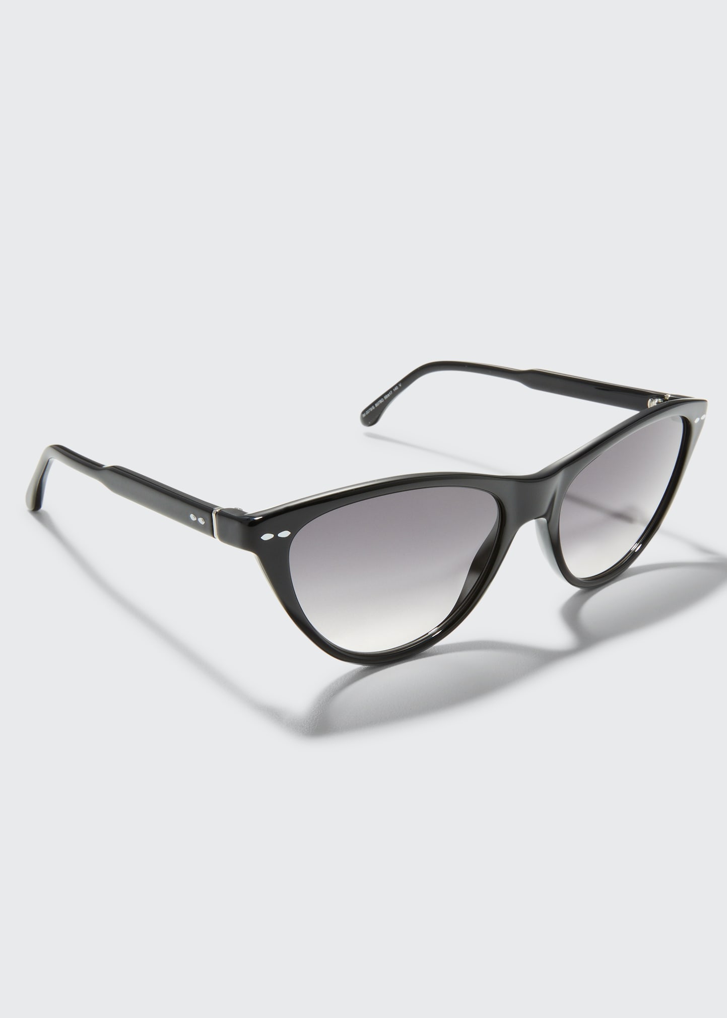 Isabel Marant Acetate Cat-eye Sunglasses In Black