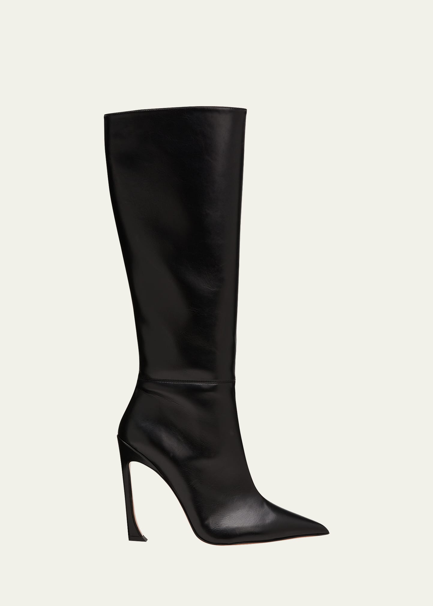 Nadja Vegan Leather Knee Boots