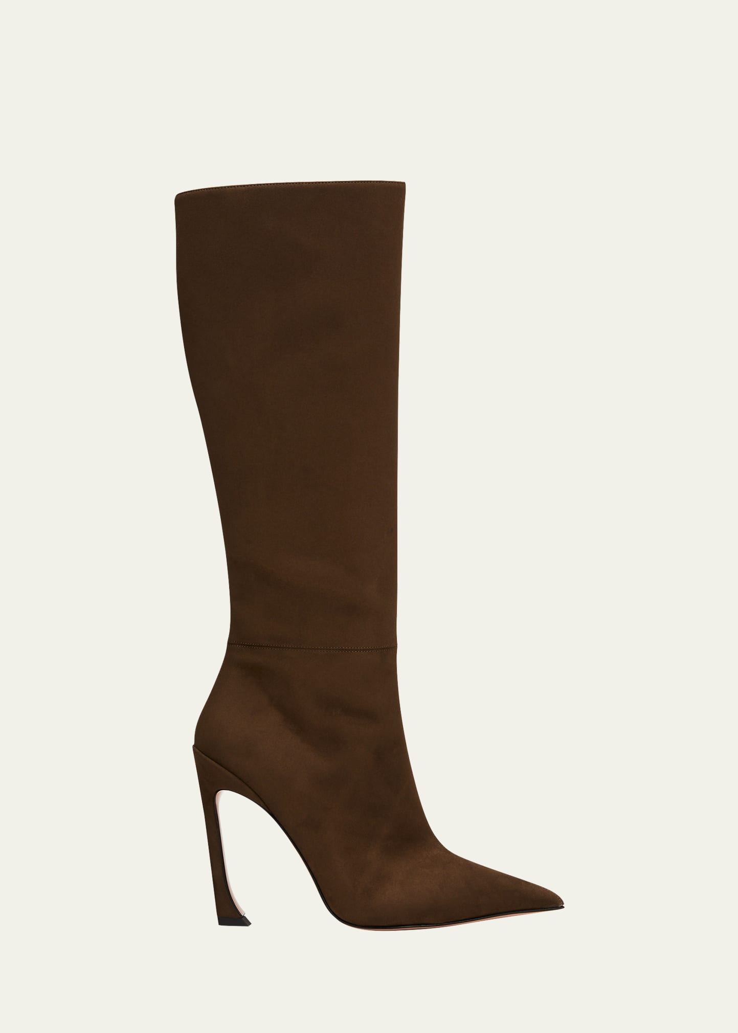 Nadja Vegan Suede Knee Boots