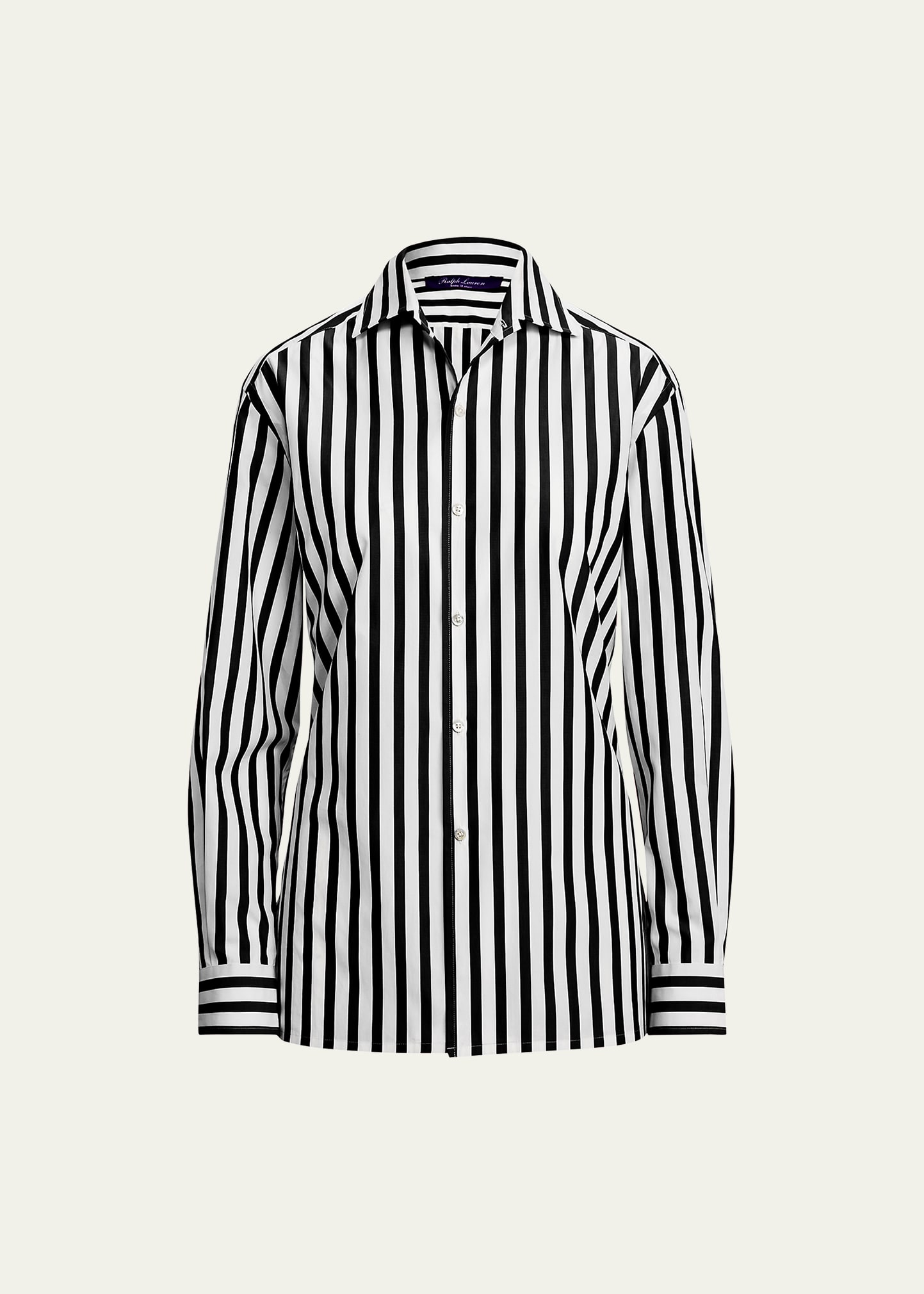 Capri Stripe Button-Down Shirt