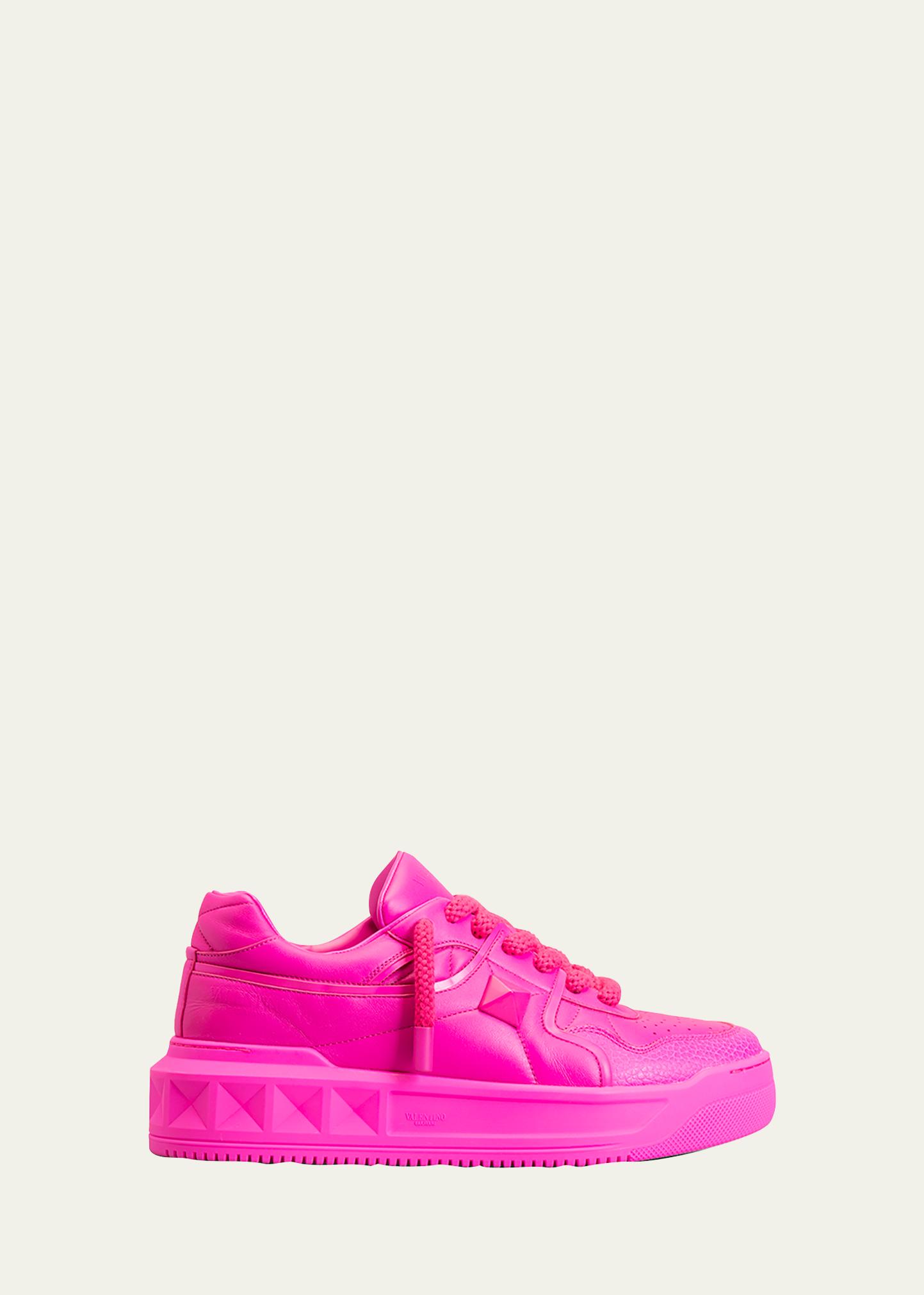 Valentino Garavani Valentino One Stud XL Sneaker in Pink | Smart