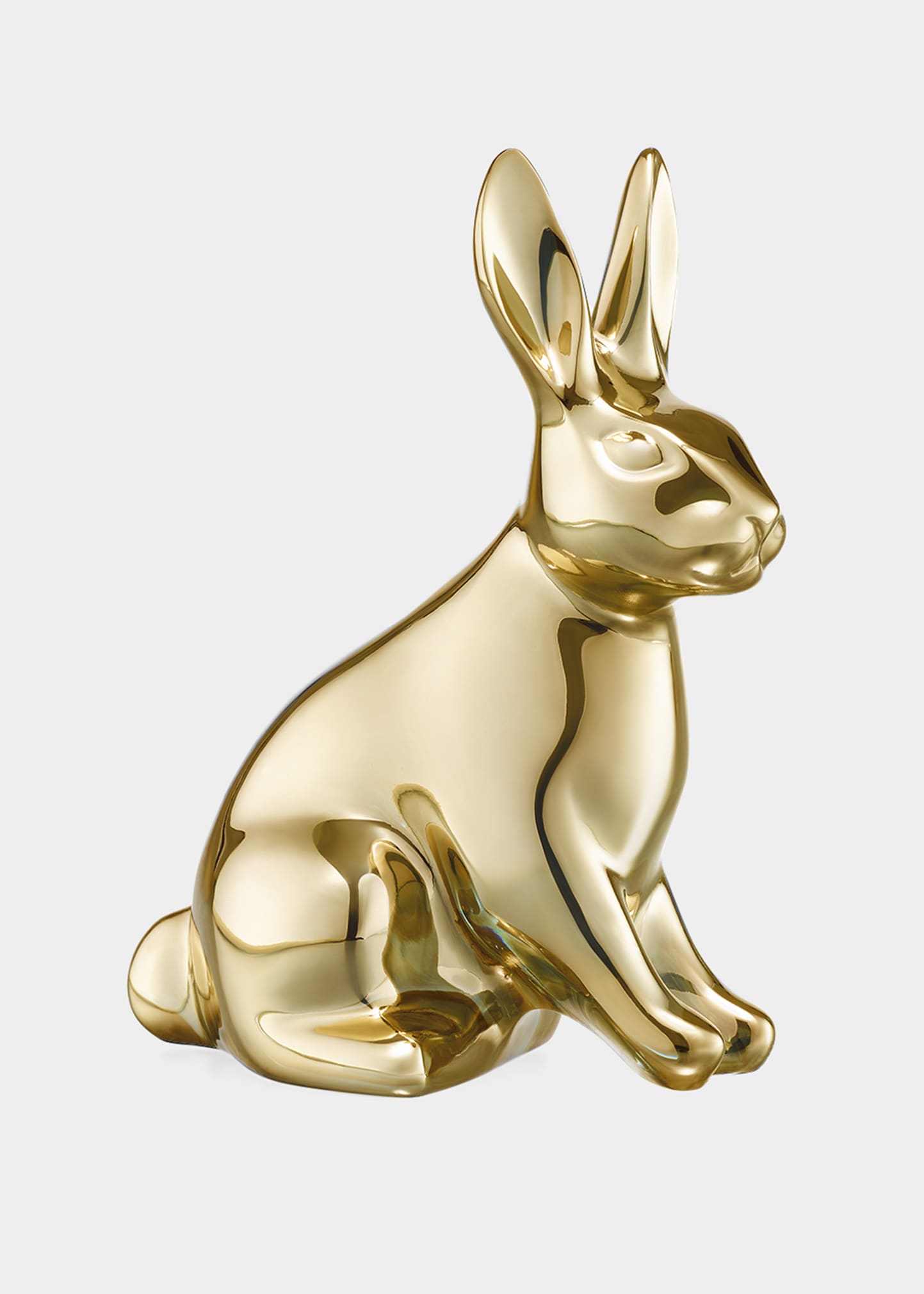 Baccarat 2023 Zodiac 20k Gold Rabbit Figurine
