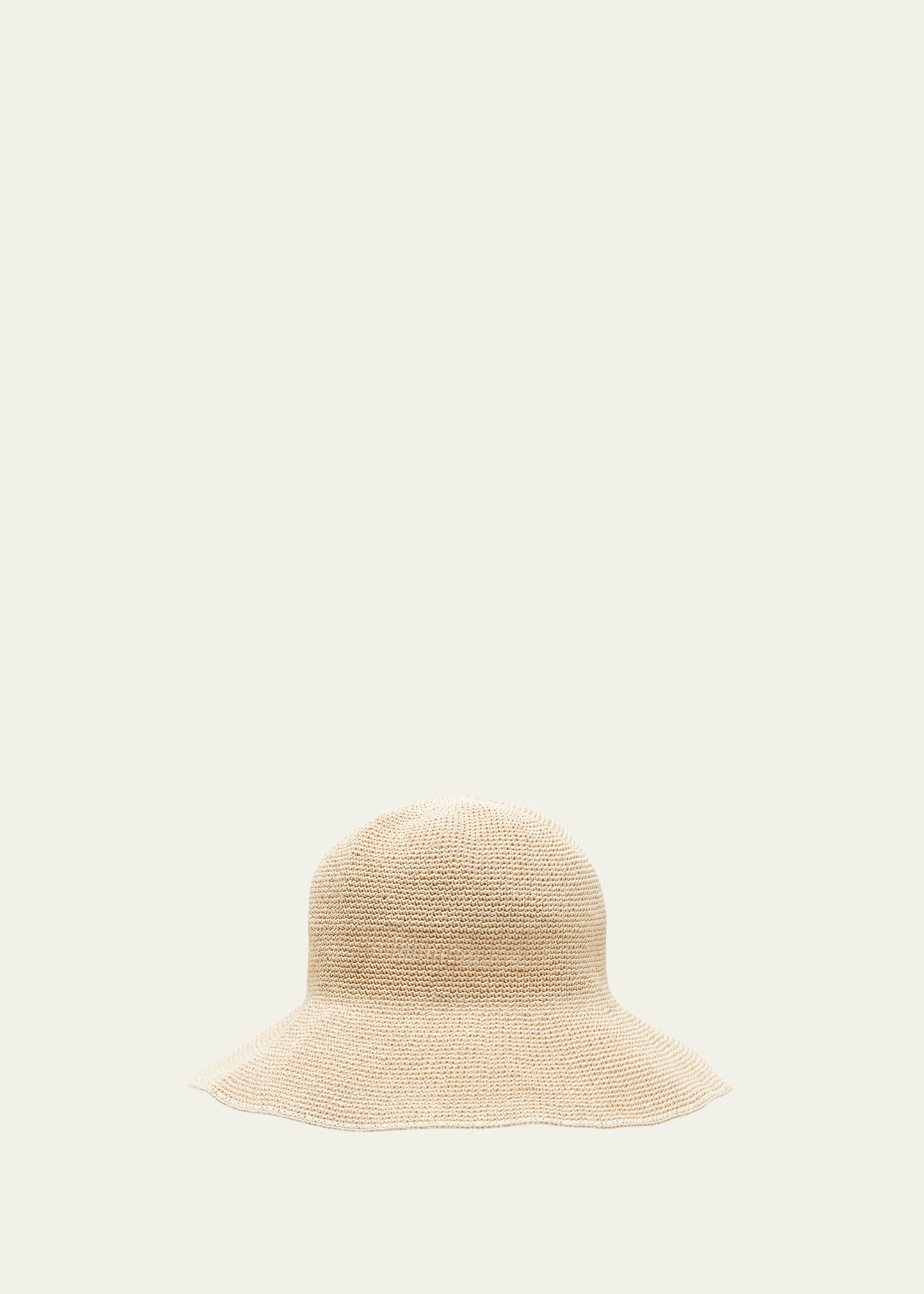 TOTÊME BEIGE PAPER STRAW HAT