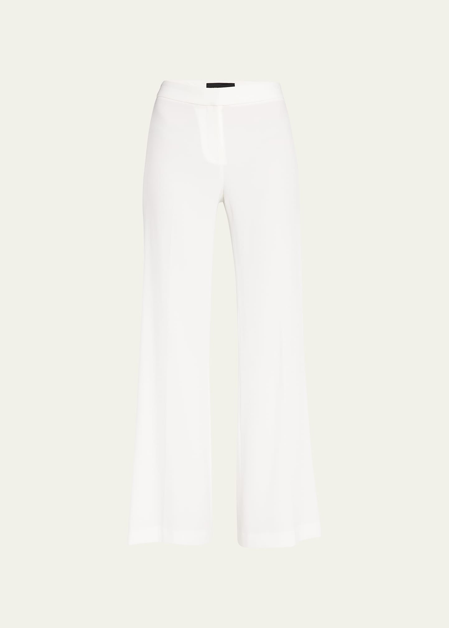 Kobi Halperin Julia Mid-rise Flare Pants In Ivory