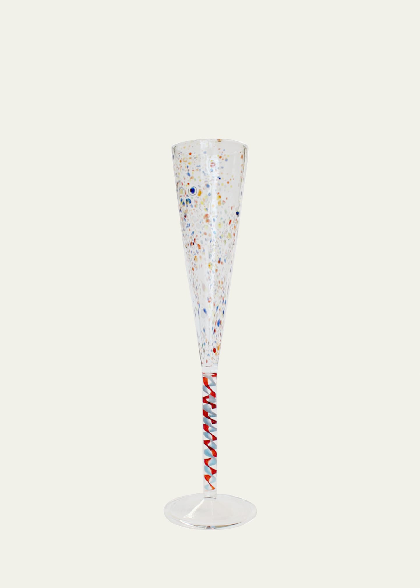 Massimo Lunardon Multicolor Champagne Flute
