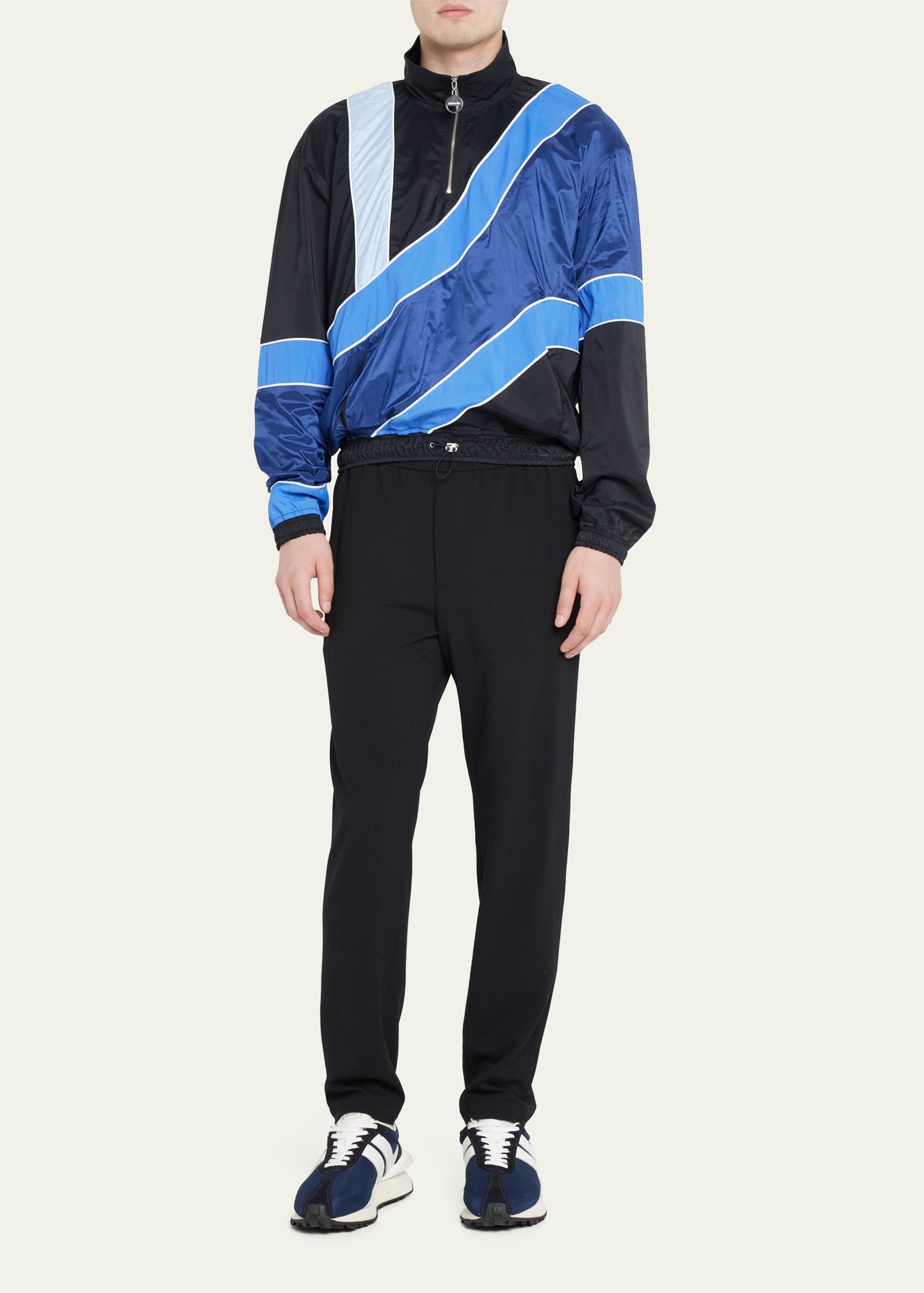 Ahluwalia Half-zip Track Pullover In Multicolor