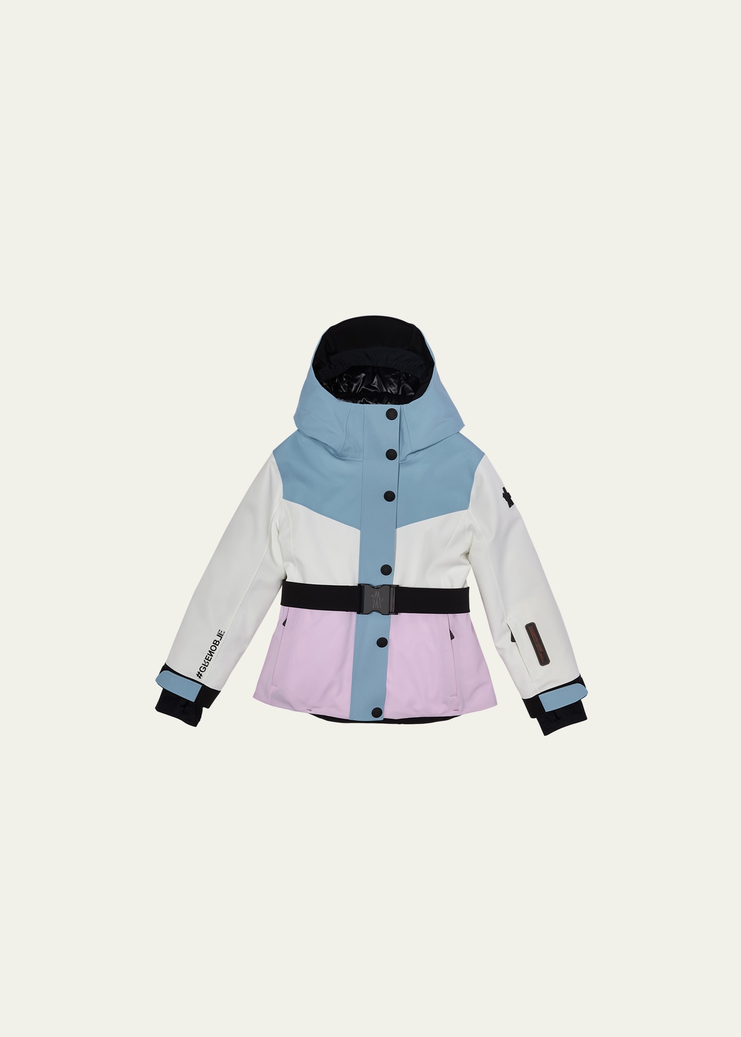 Pastel Patch' Colorblock Ski Jacket